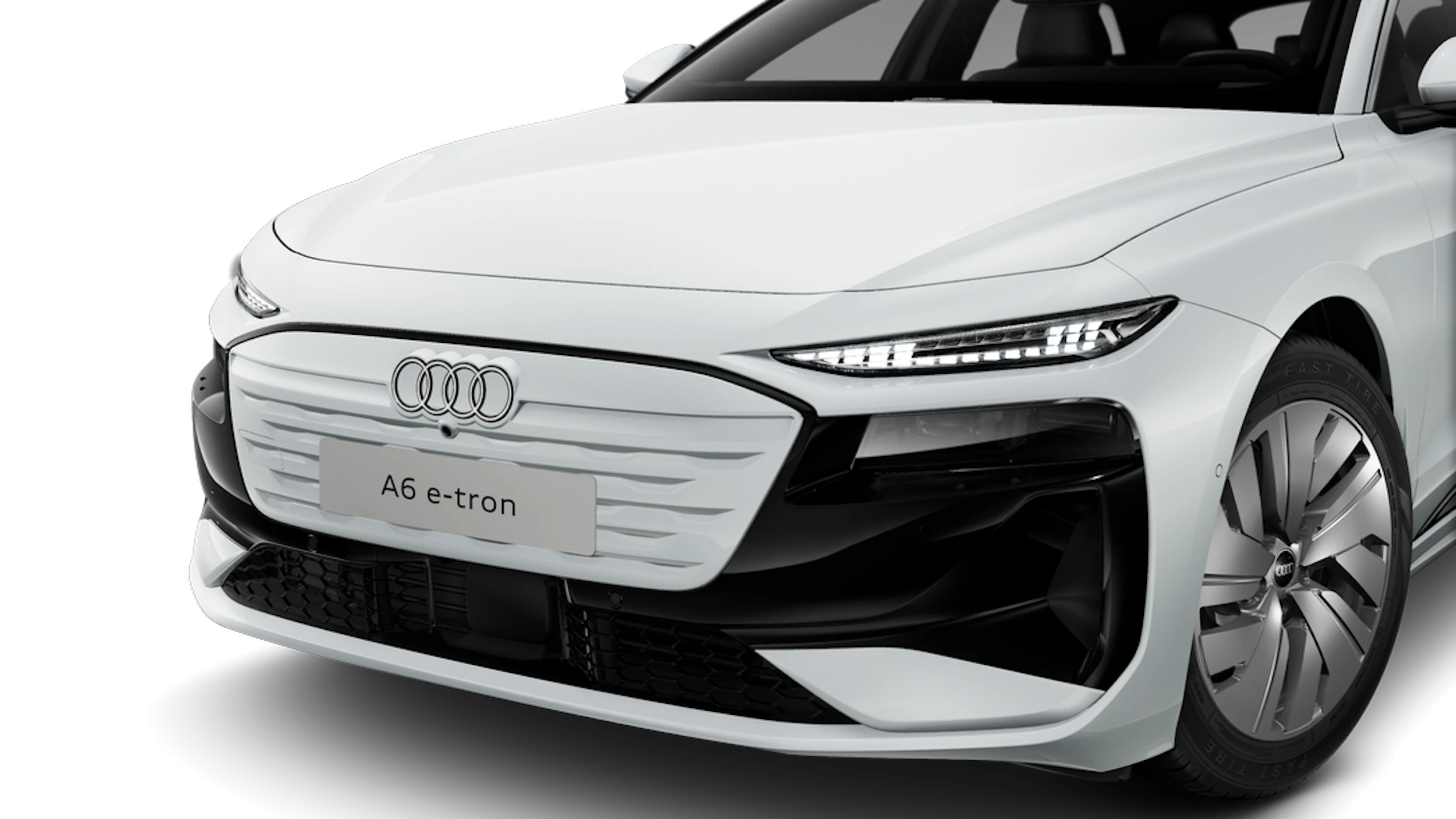 Jäätikönvalkoinen, metalliväri Audi A6 Avant e-tron 2027 kuva 6.