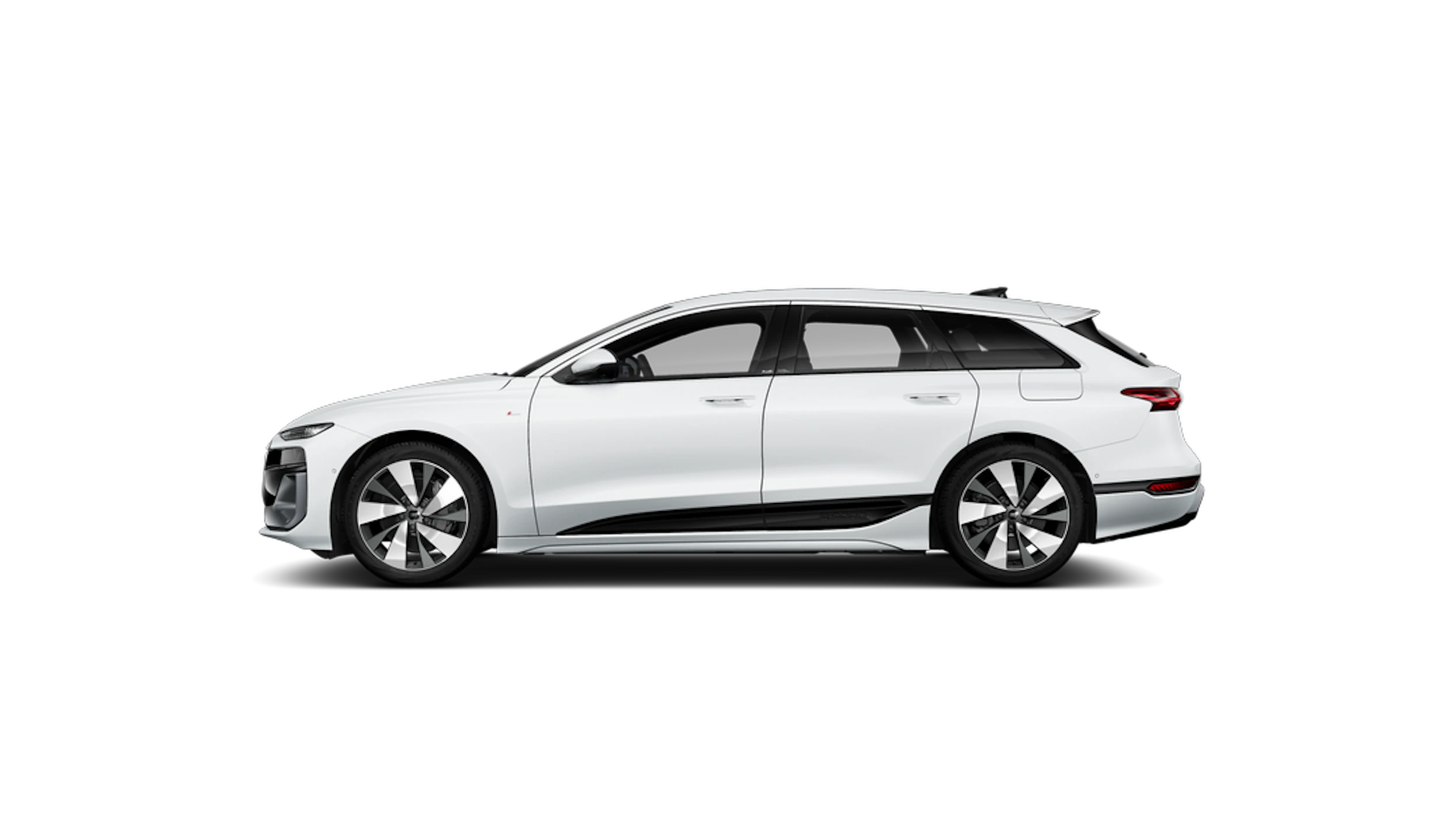 Jäätikönvalkoinen, metalliväri Audi A6 Avant e-tron 2027 kuva 2.