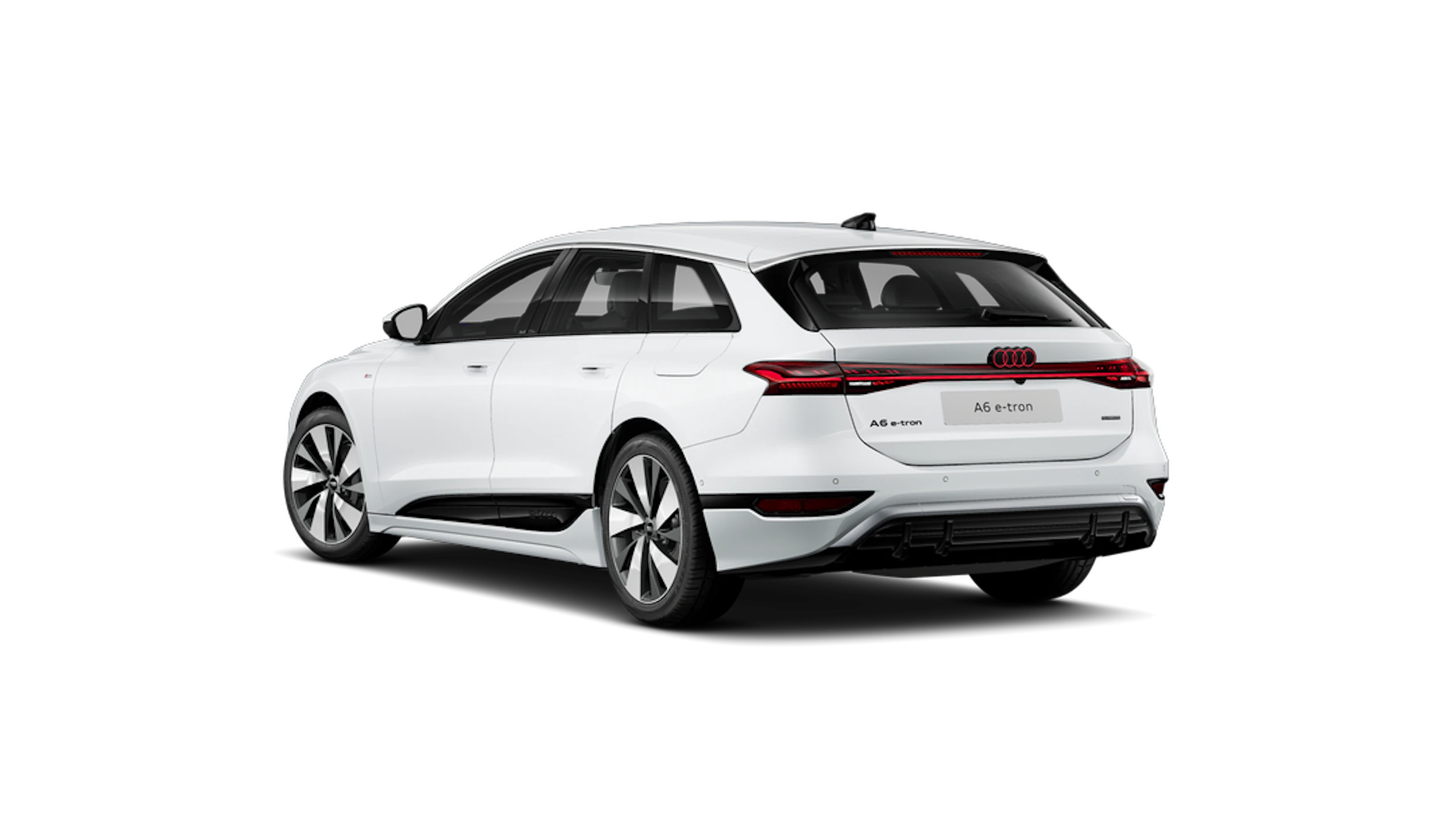 Jäätikönvalkoinen, metalliväri Audi A6 Avant e-tron 2027 kuva 4.