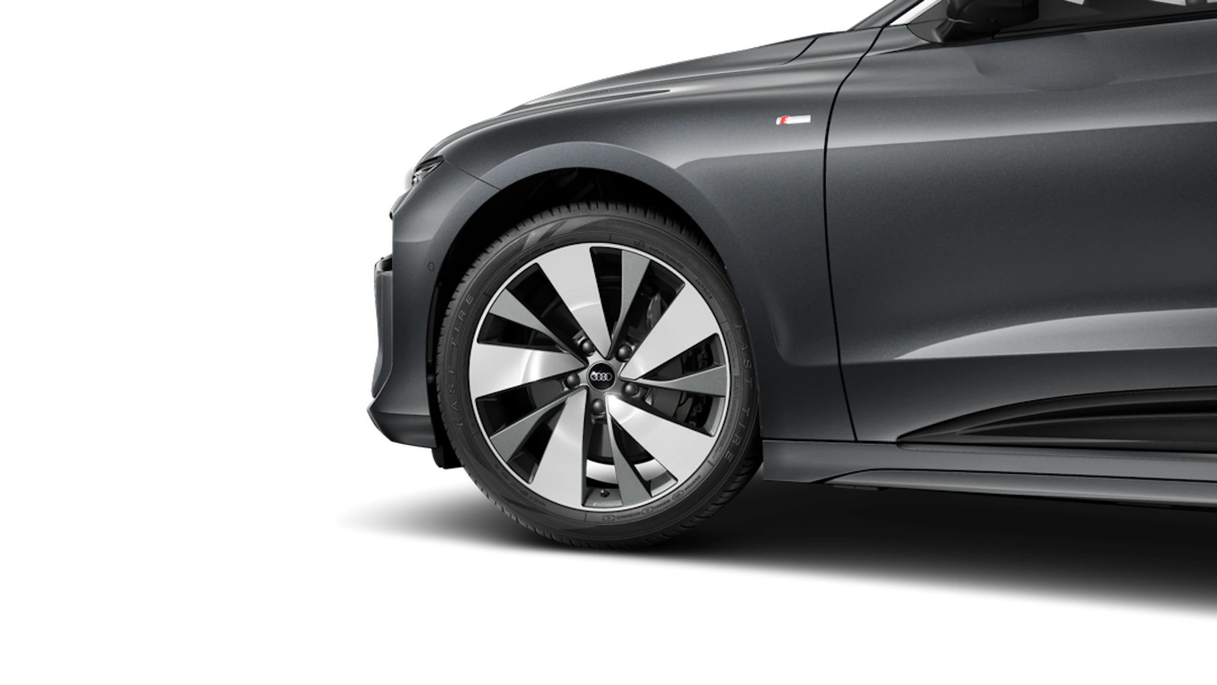 Daytona-harmaa, helmiäisväri Audi A6 Avant e-tron 2027 kuva 11.