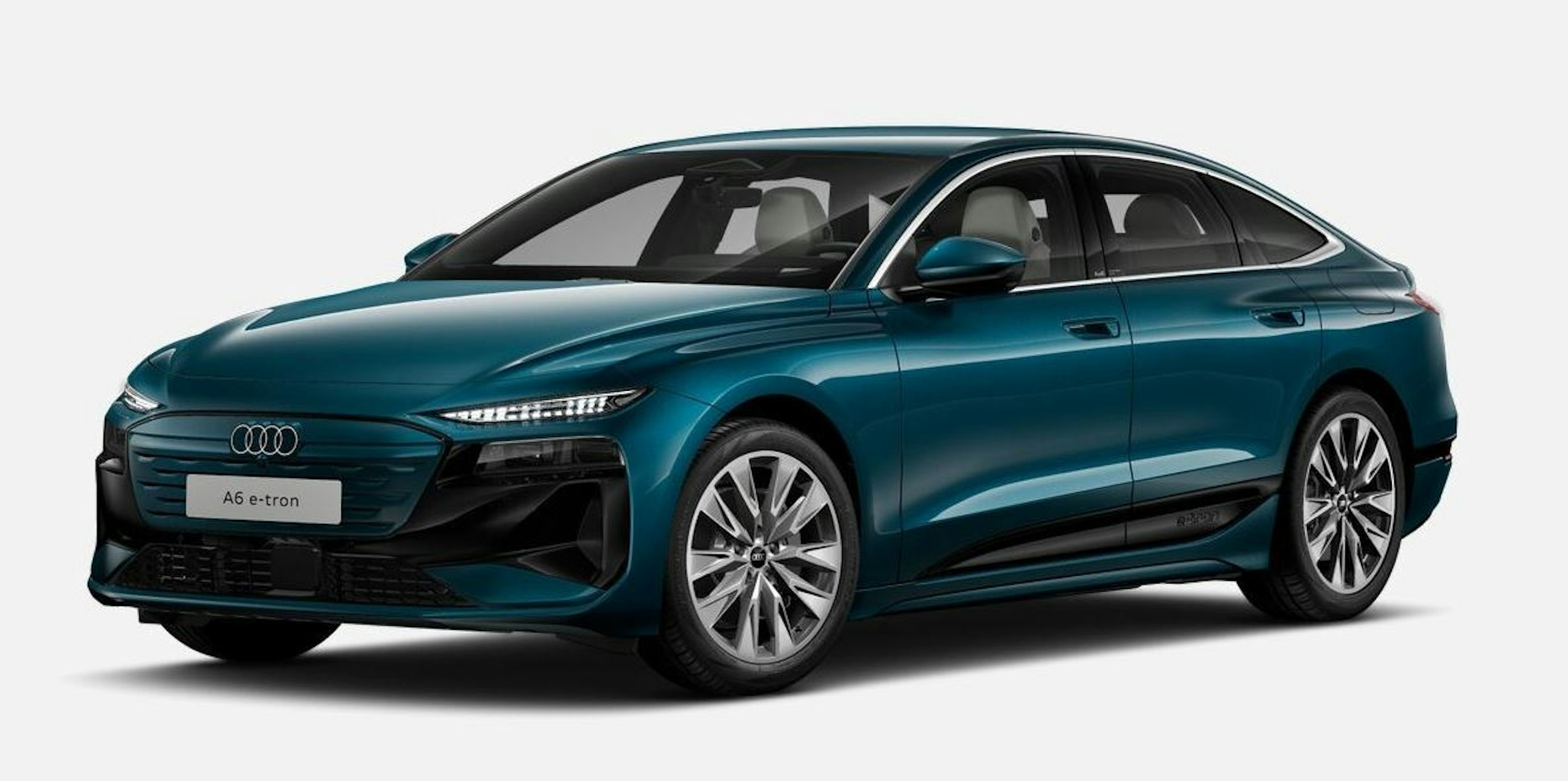 Malpelo-sininen, metalliväri Audi A6 Sportback e-tron 2025 kuva 1.