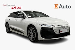 valkoinen Audi A6 e-tron 2025 kuva 1.