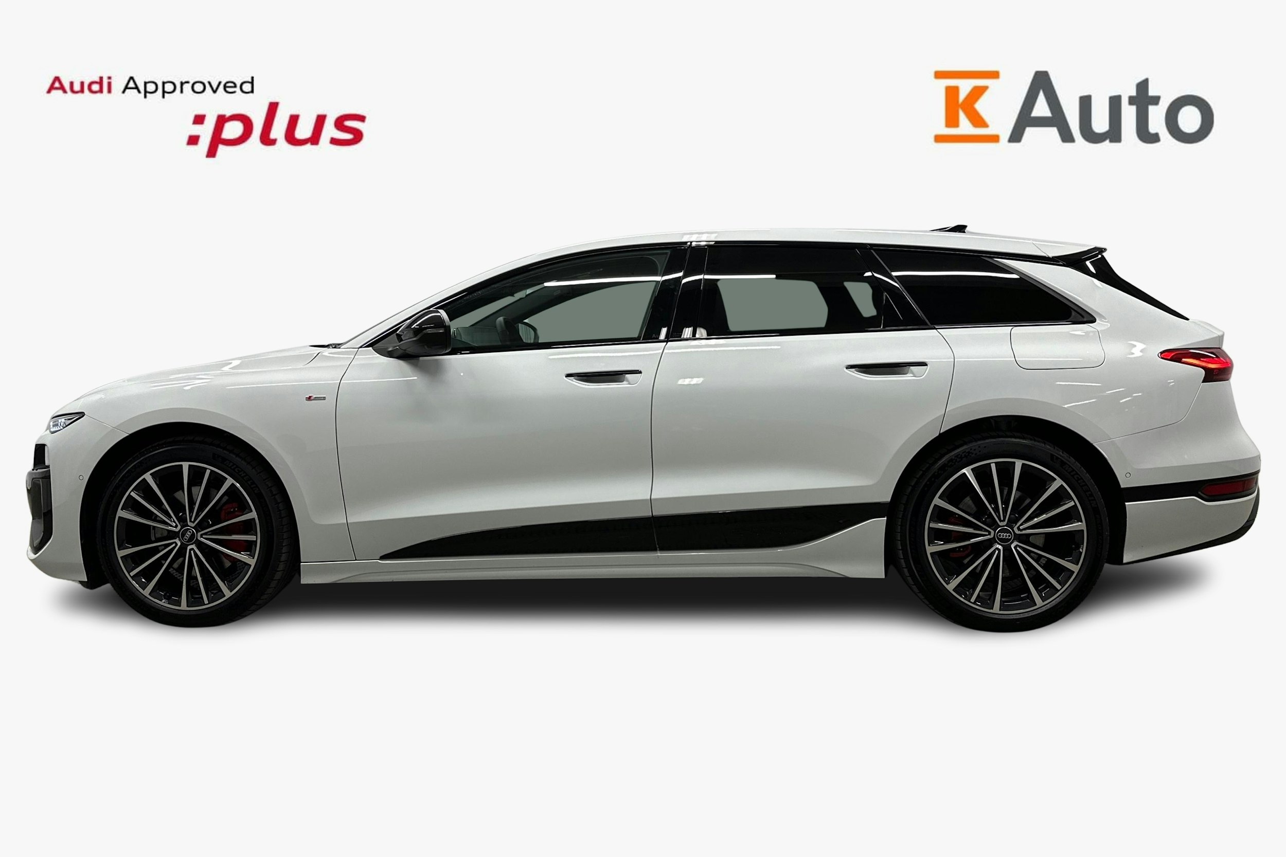 valkoinen Audi A6 e-tron 2025 kuva 6.