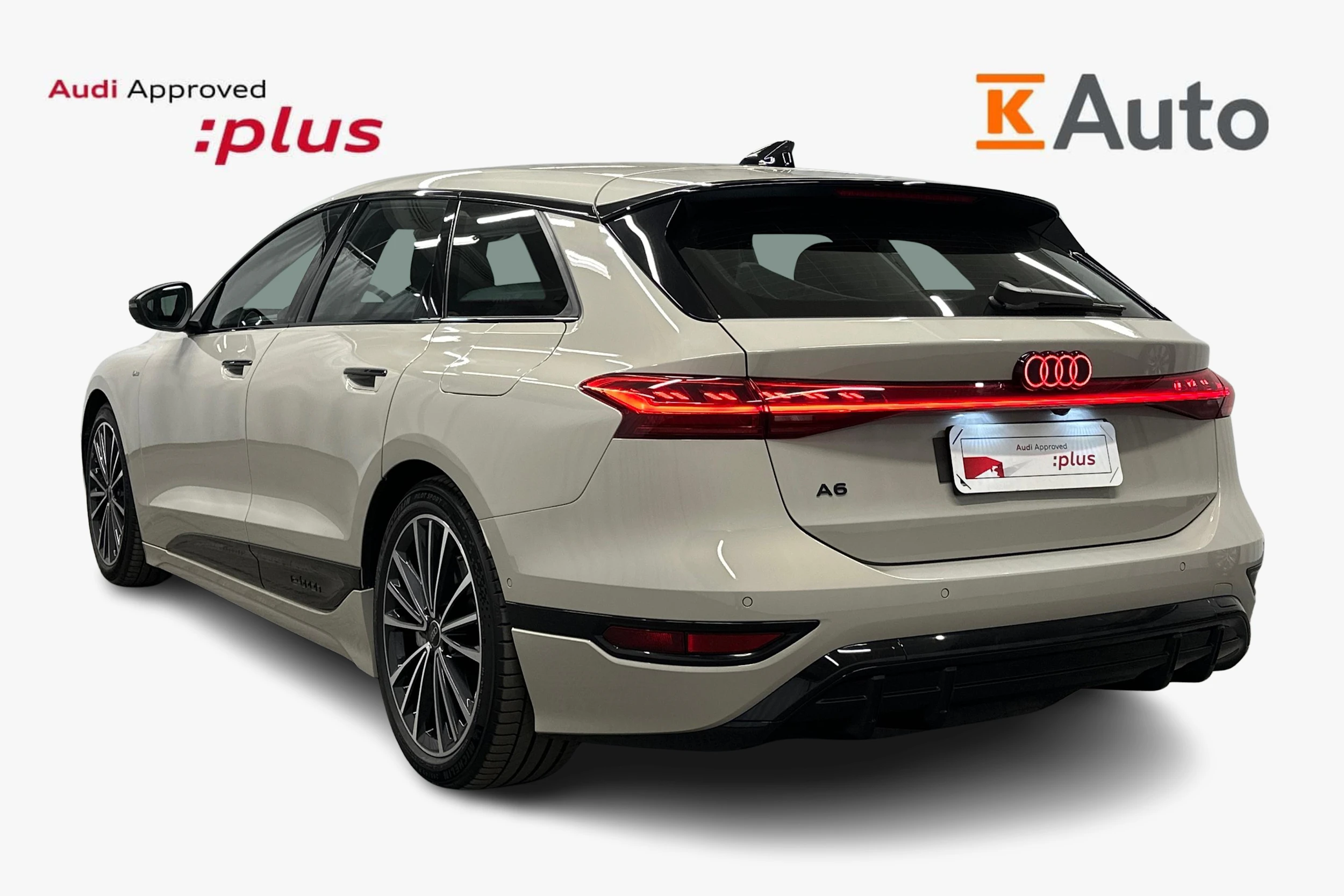beige Audi A6 e-tron 2025 kuva 2.