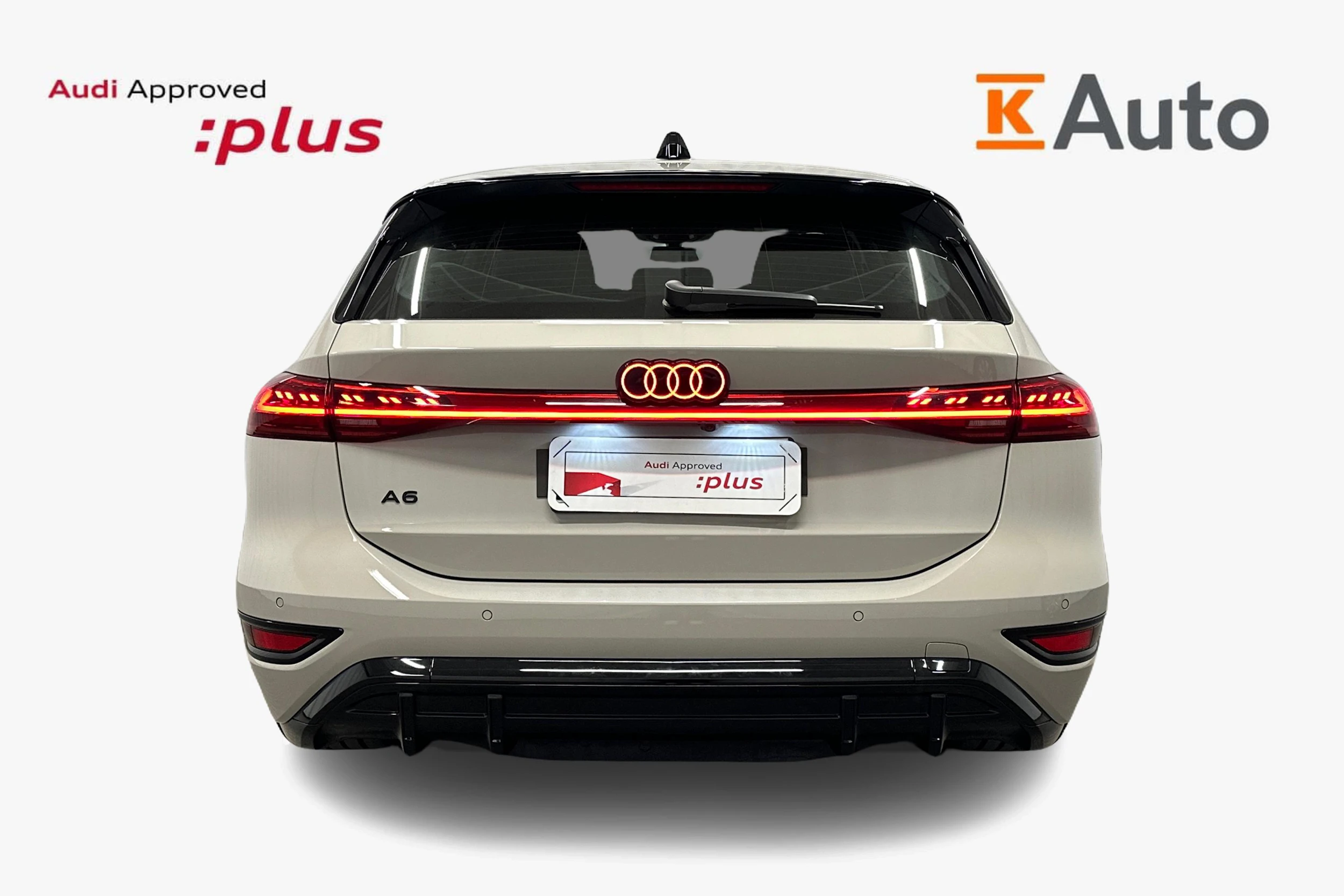 beige Audi A6 e-tron 2025 kuva 3.