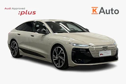 beige Audi A6 e-tron 2025 kuva 1.