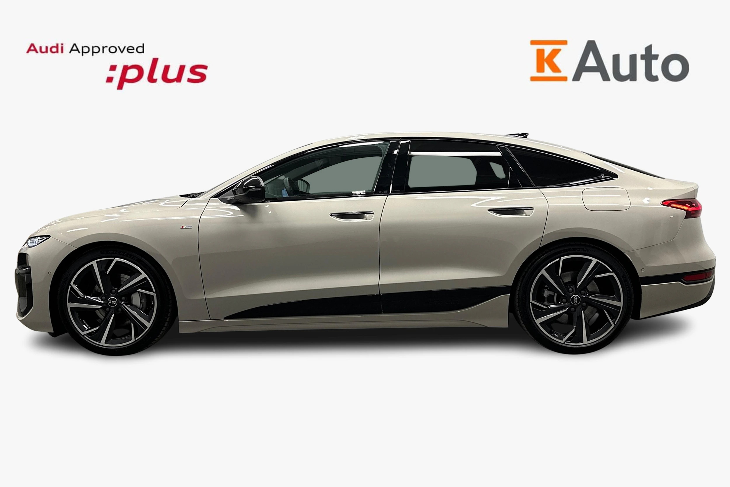 beige Audi A6 e-tron 2025 kuva 5.