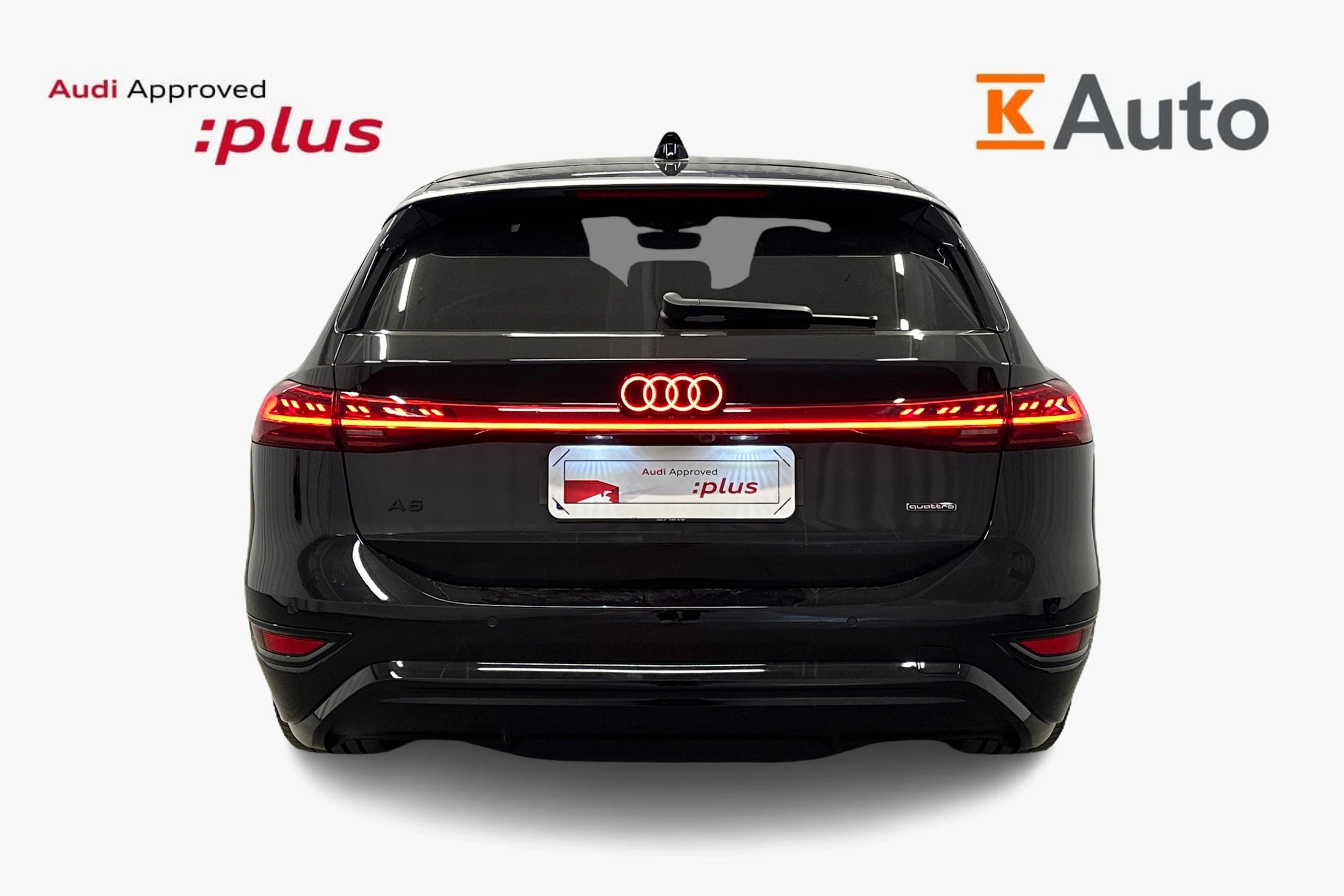 musta Audi A6 e-tron 2025 kuva 3.