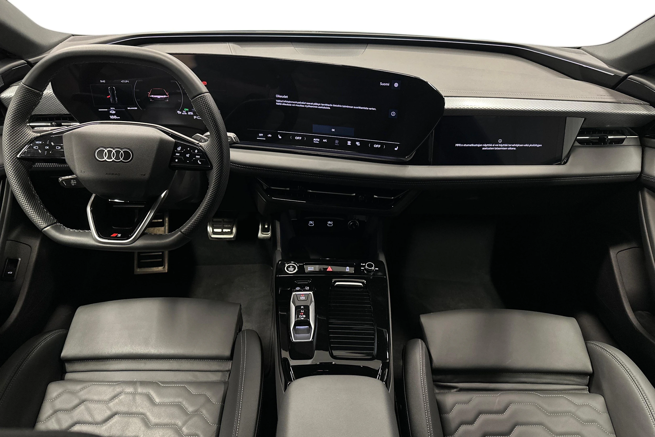 musta Audi A6 e-tron 2025 kuva 7.