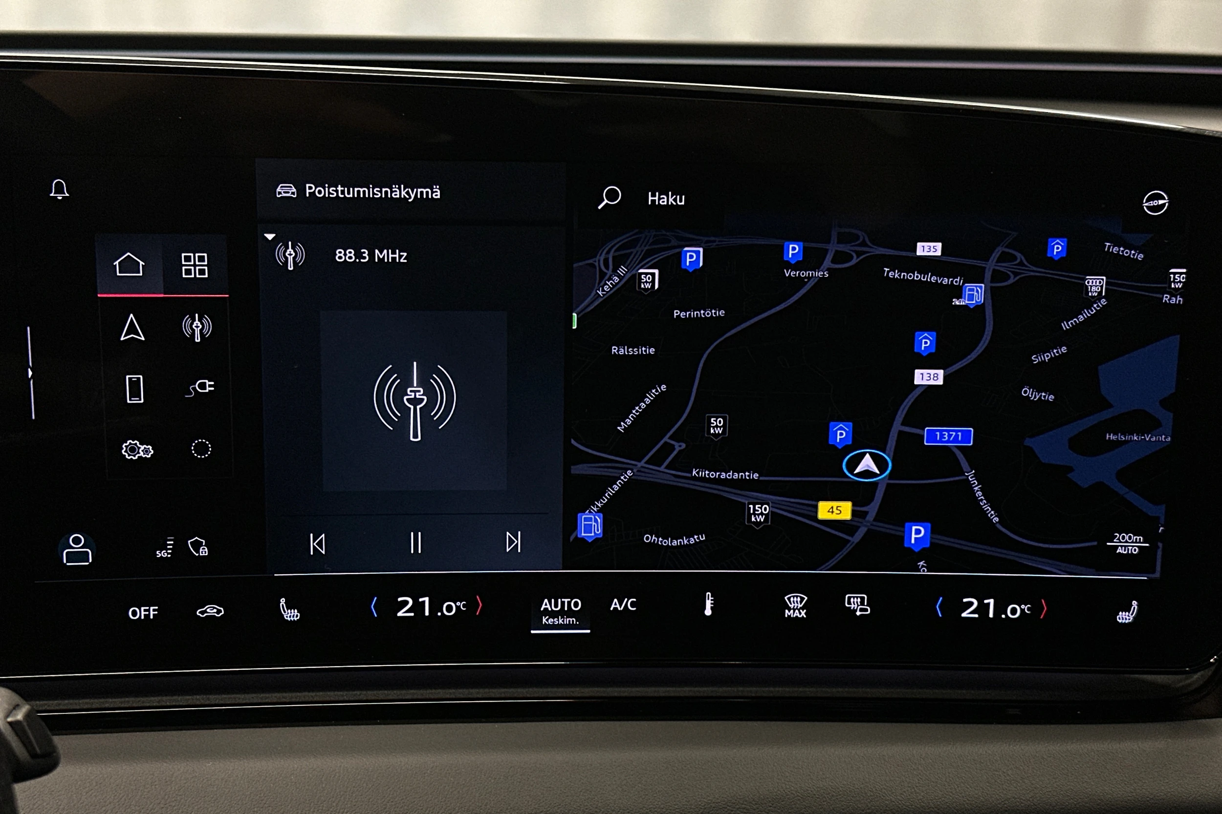 musta Audi A6 e-tron 2025 kuva 16.