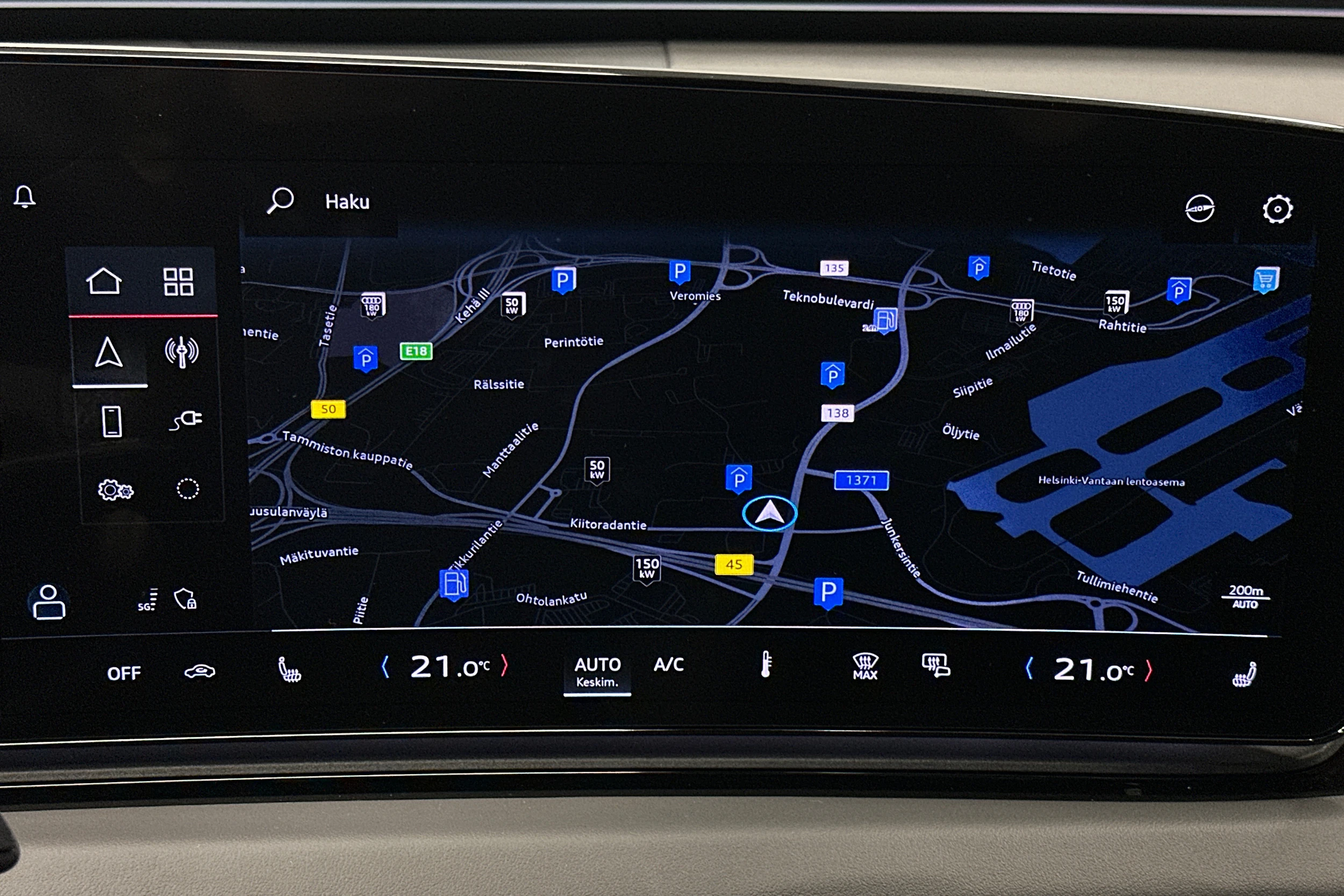 musta Audi A6 e-tron 2025 kuva 19.