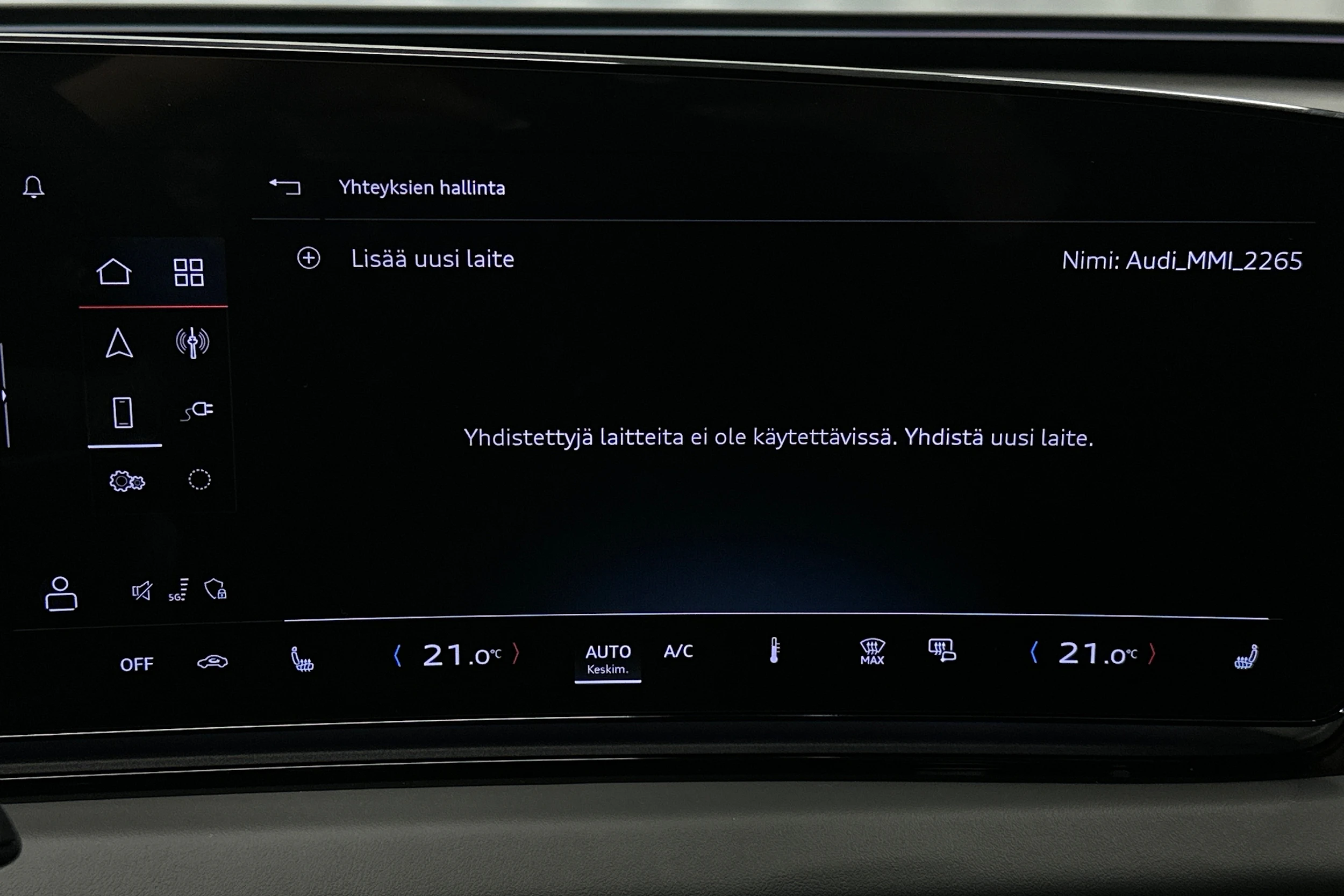 musta Audi A6 e-tron 2025 kuva 22.