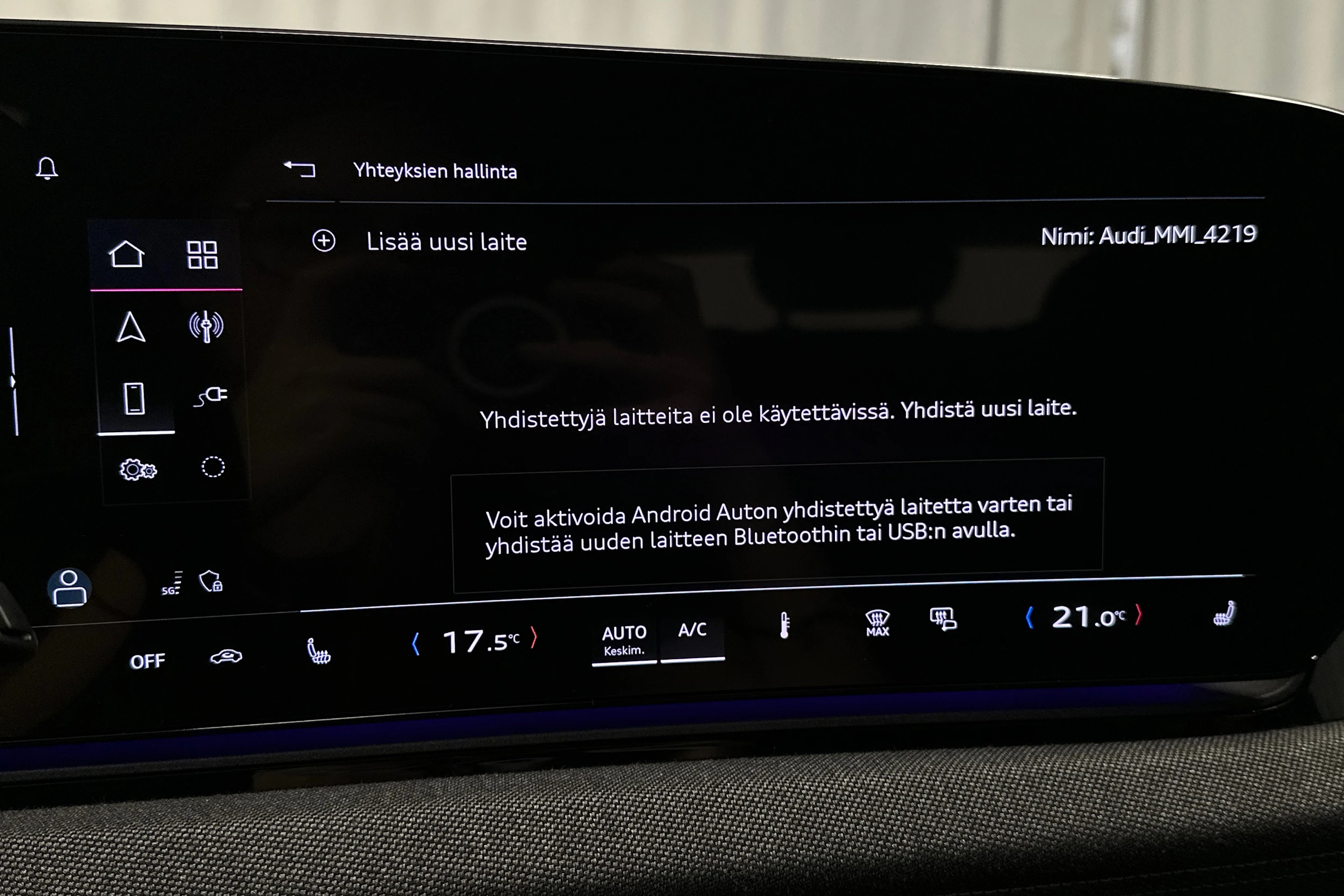 harmaa Audi A6 e-tron 2025 kuva 19.