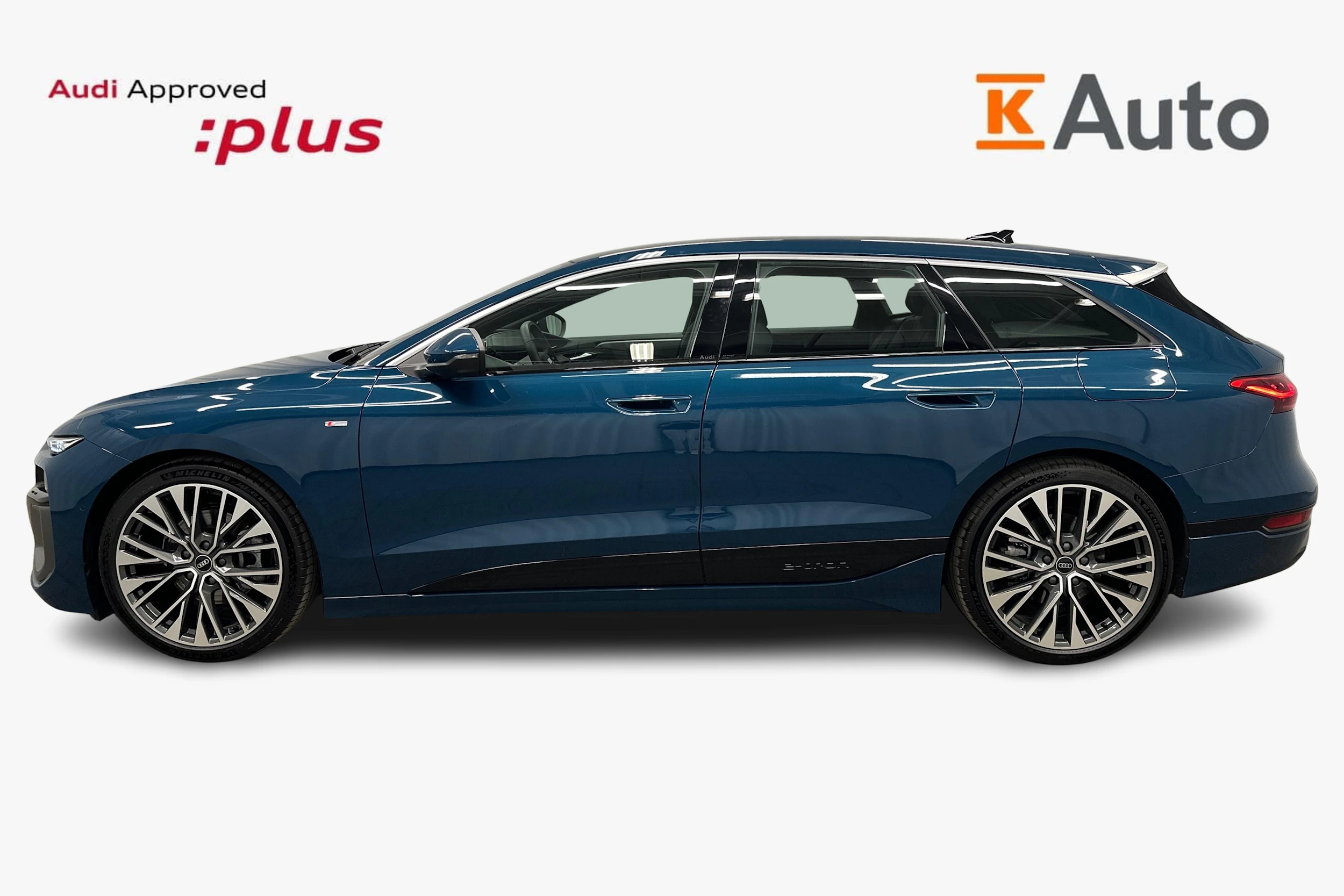 sininen Audi A6 e-tron 2025 kuva 5.