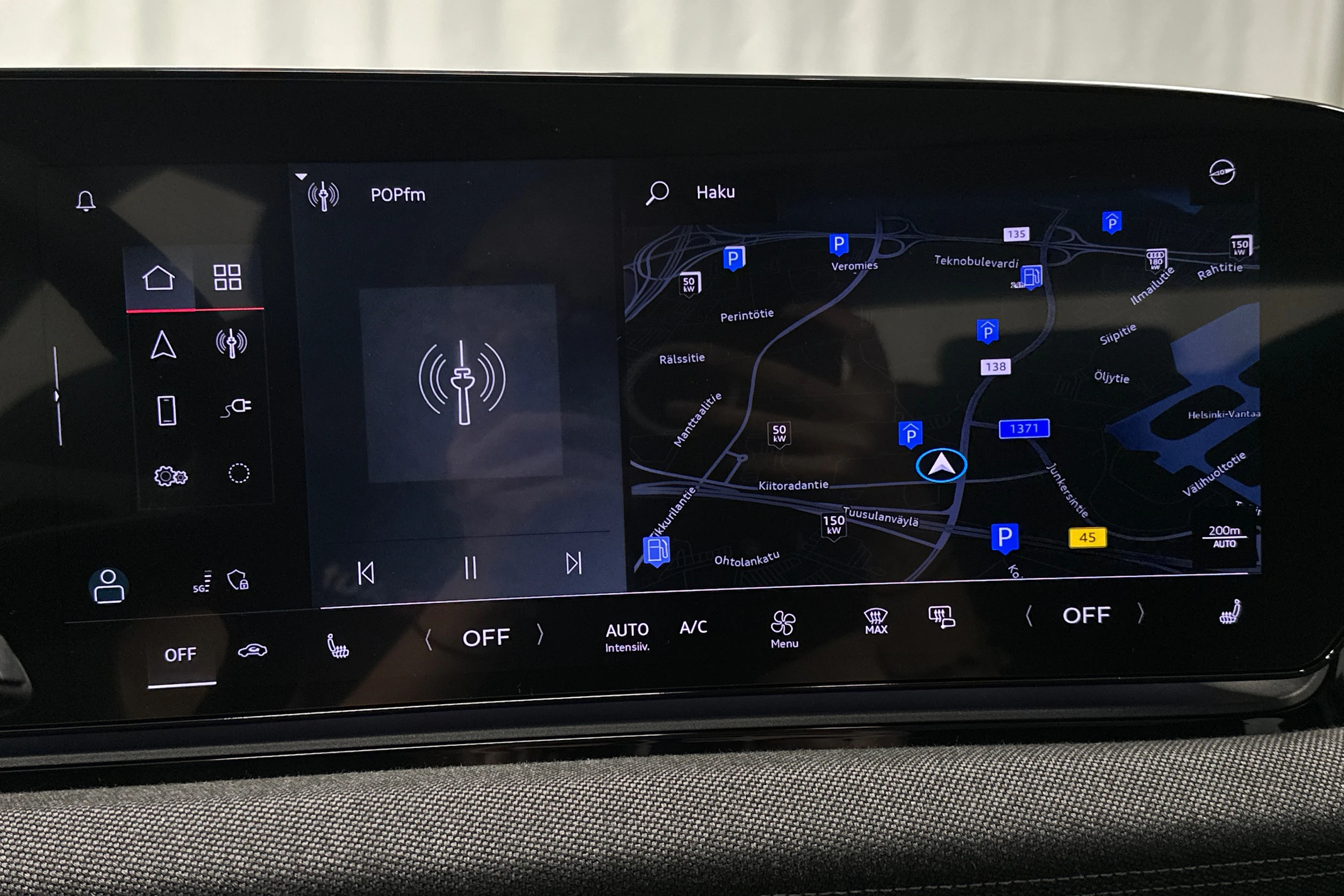 sininen Audi A6 e-tron 2025 kuva 15.