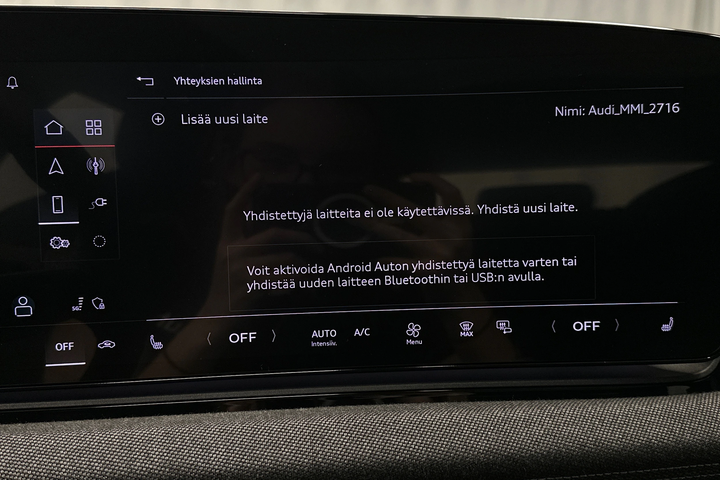 sininen Audi A6 e-tron 2025 kuva 20.