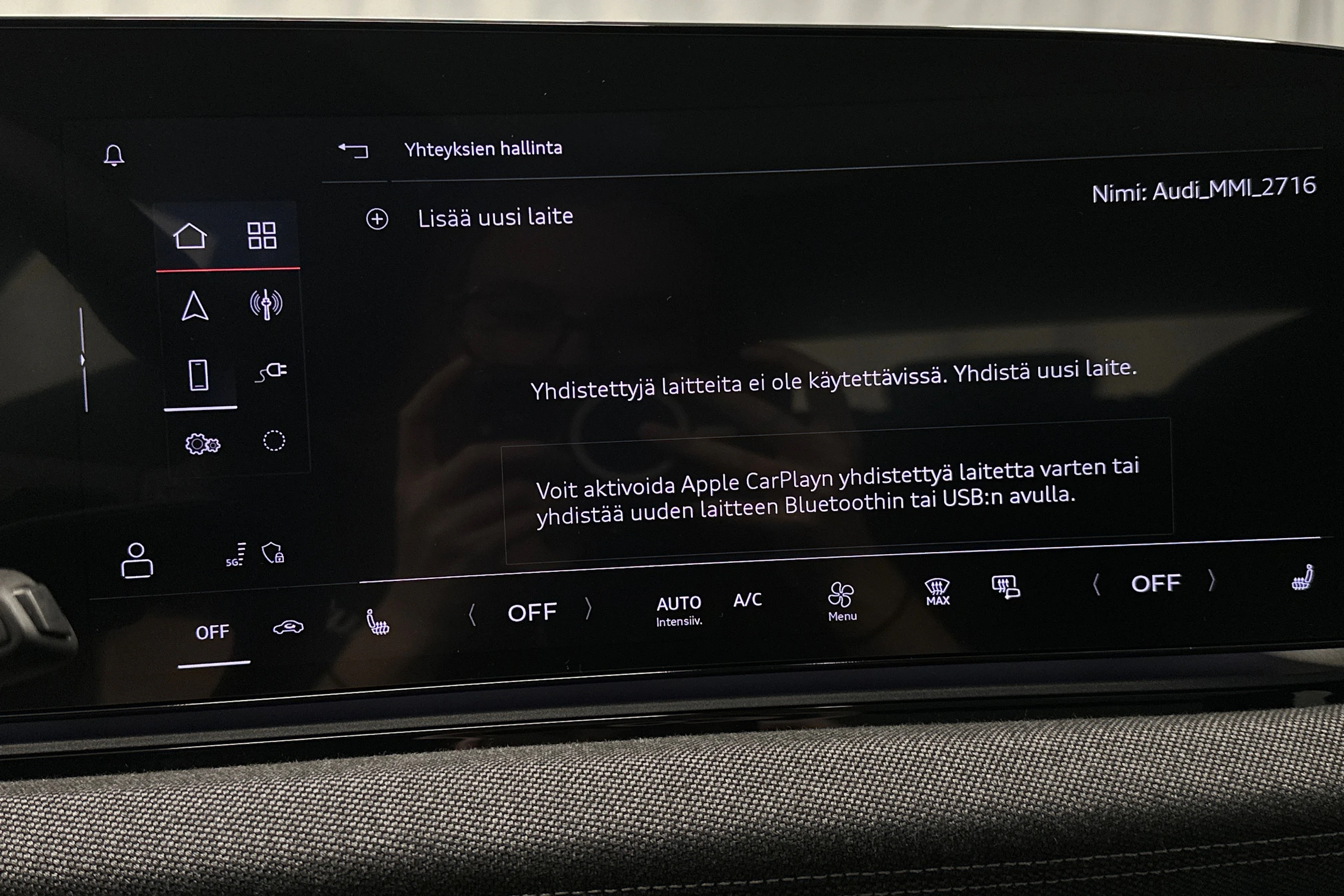 sininen Audi A6 e-tron 2025 kuva 21.