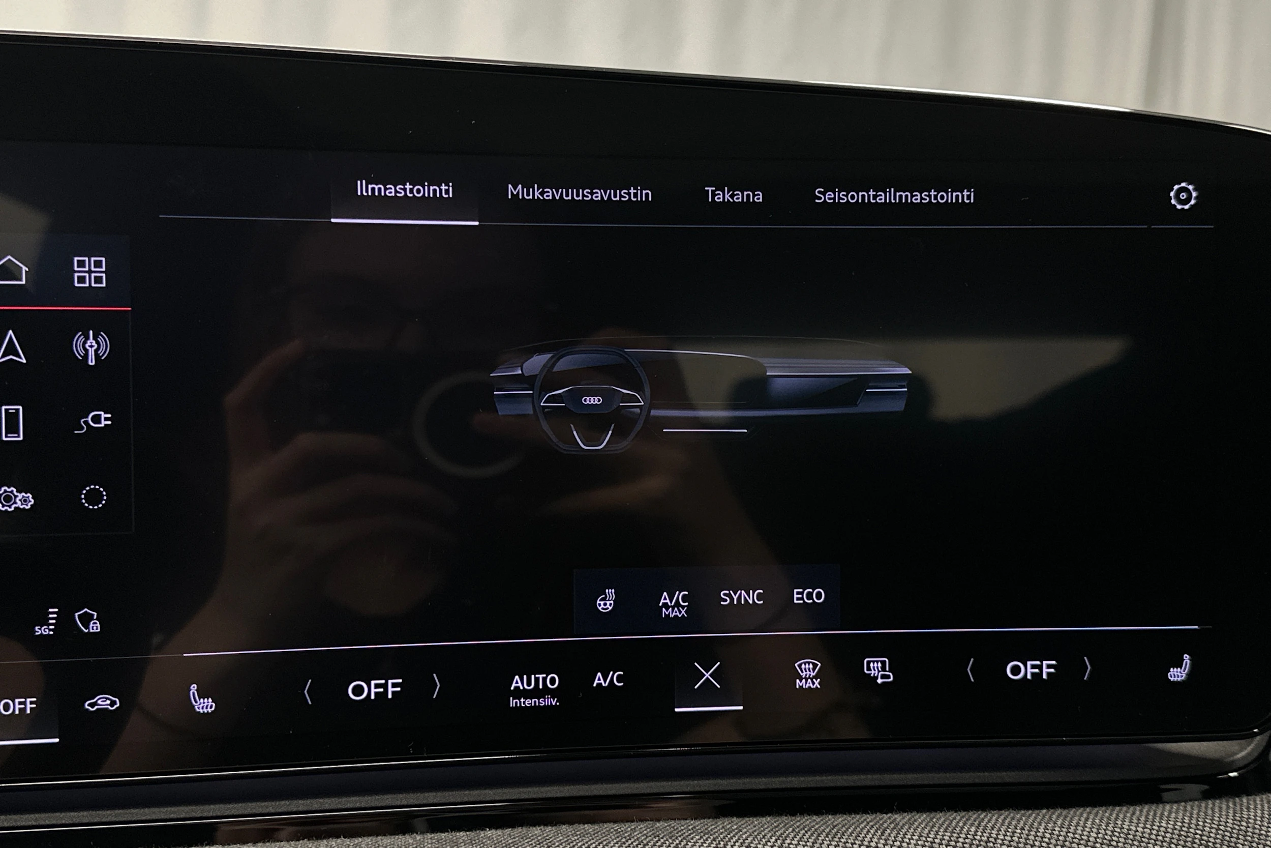 sininen Audi A6 e-tron 2025 kuva 30.