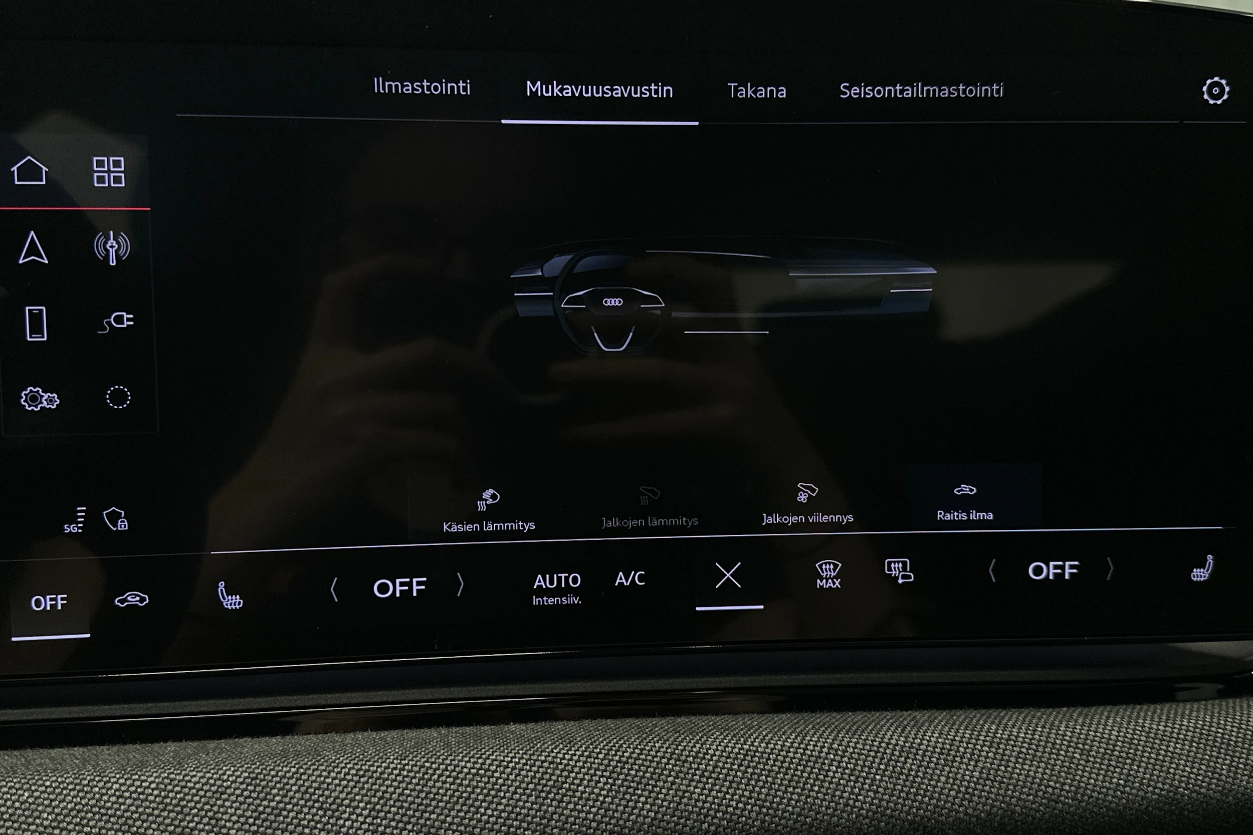 sininen Audi A6 e-tron 2025 kuva 31.