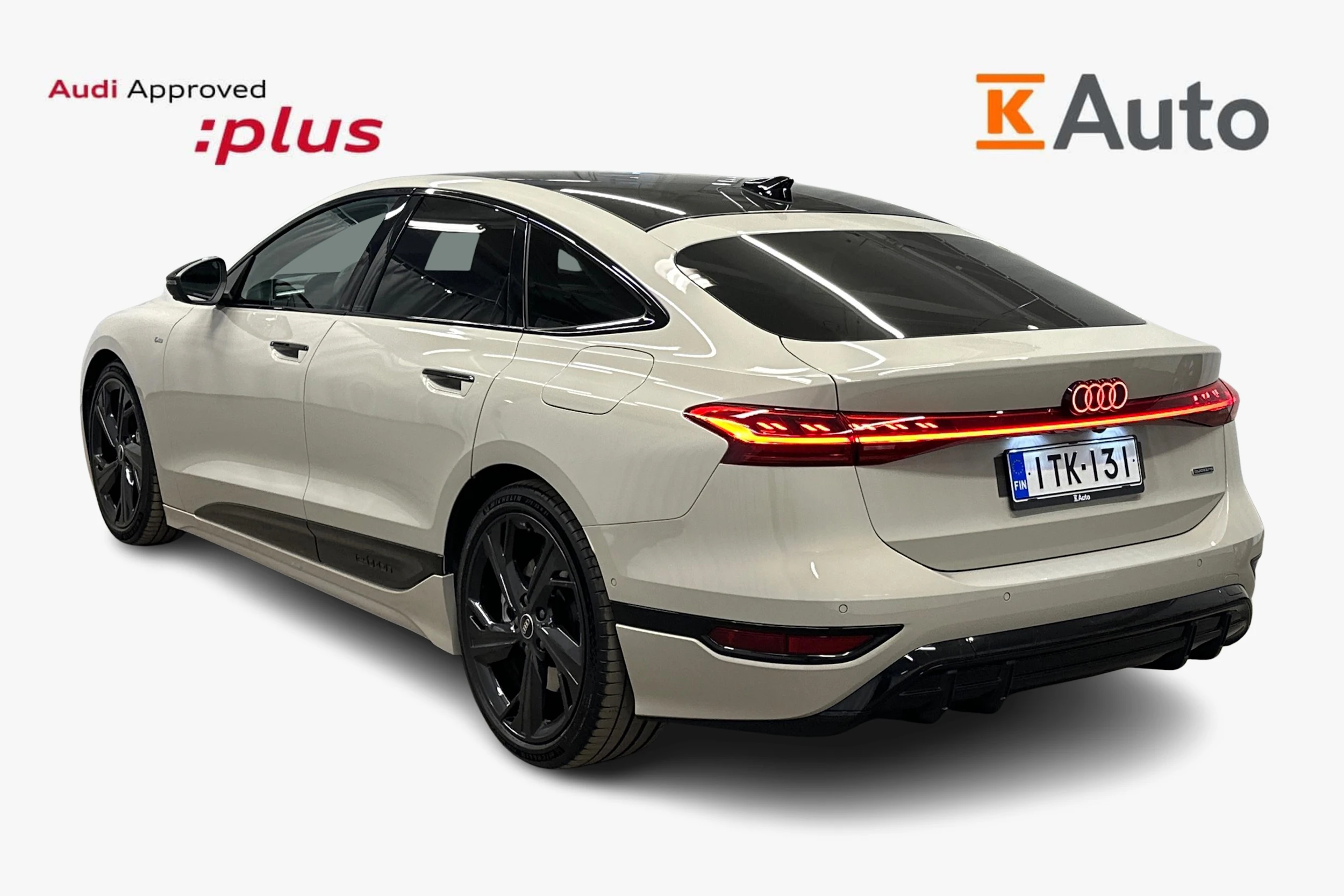 keltainen Audi A6 e-tron 2025 kuva 2.