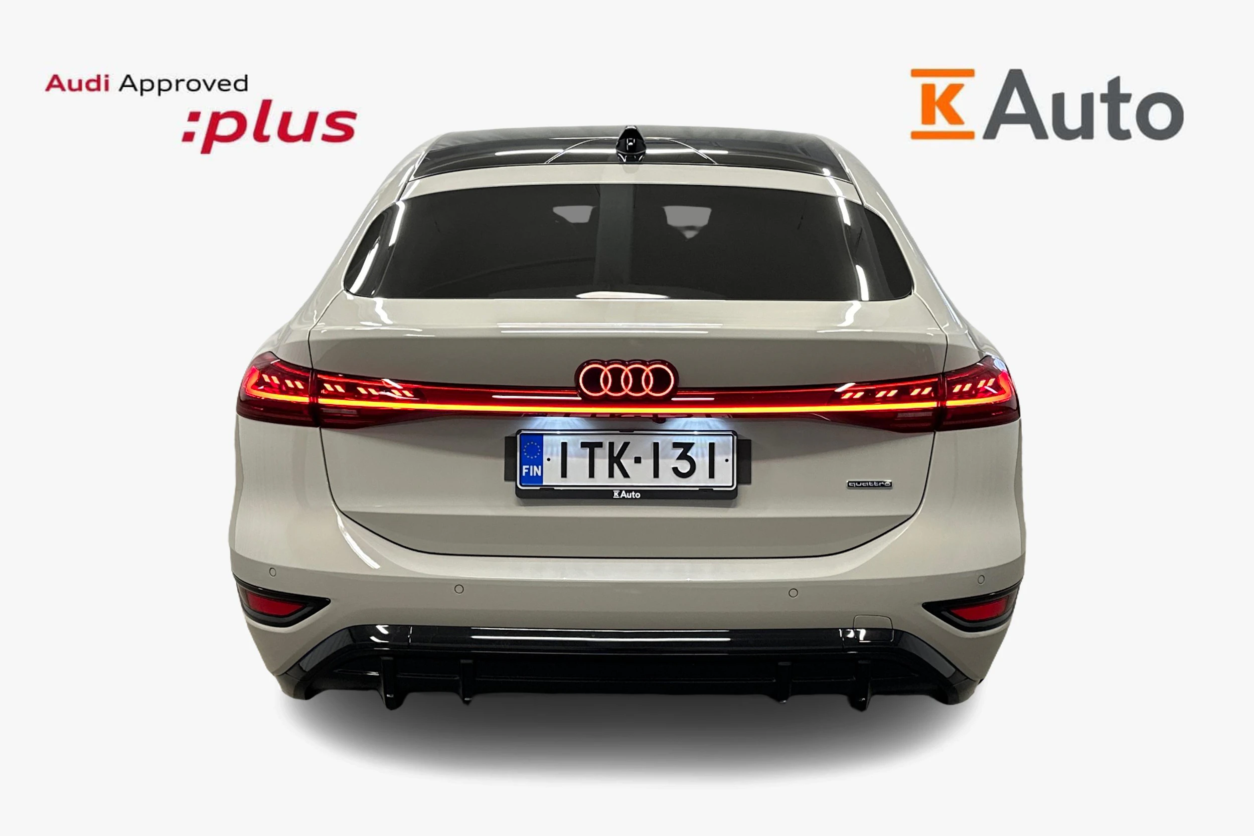 keltainen Audi A6 e-tron 2025 kuva 3.