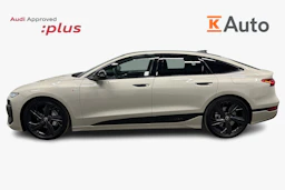 keltainen Audi A6 e-tron 2025 kuva 5.