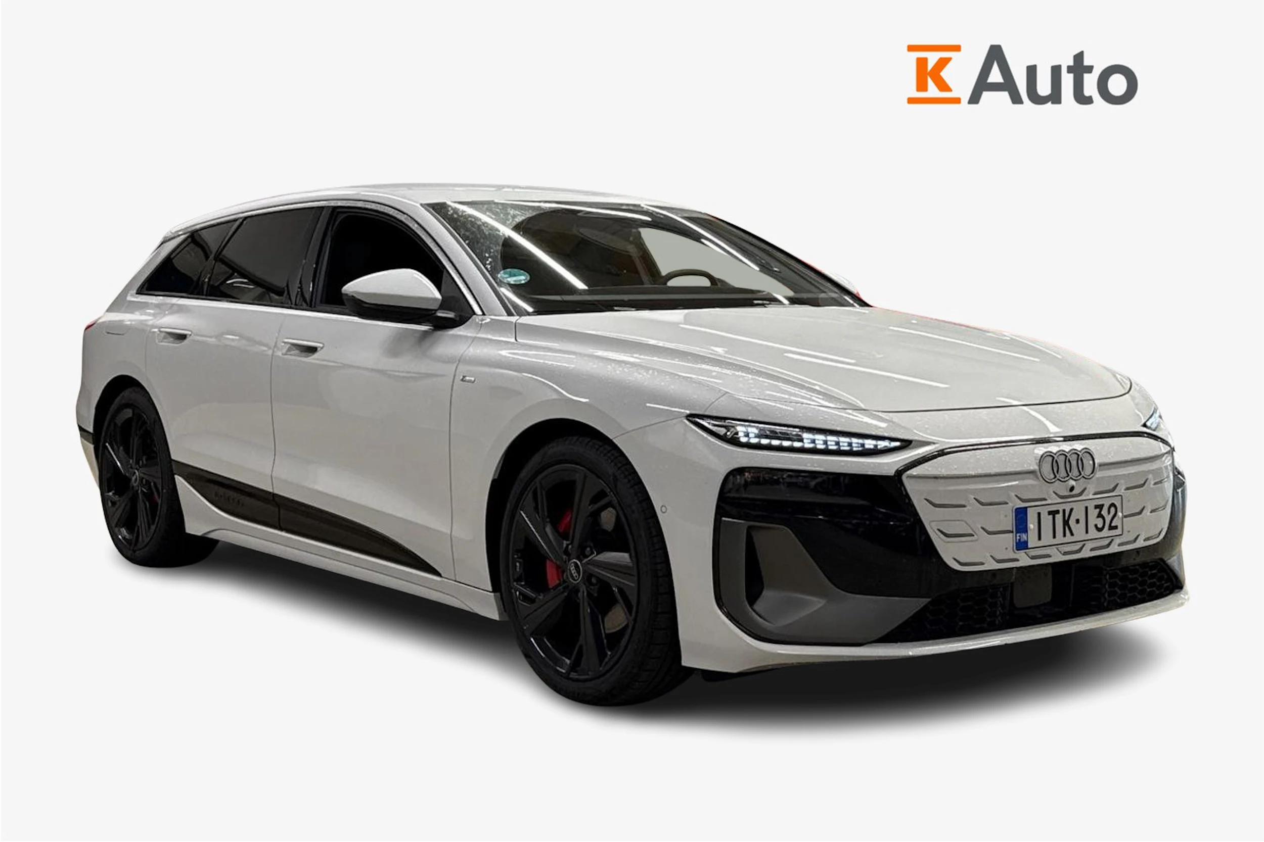 valkoinen Audi A6 e-tron 2025 kuva 1.