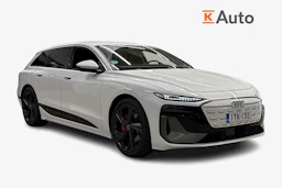 valkoinen Audi A6 e-tron 2025 kuva 1.