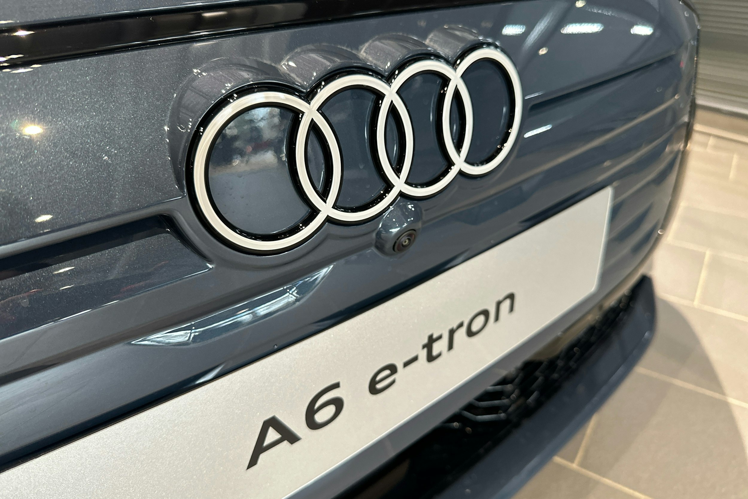 sininen Audi A6 e-tron 2025 kuva 37.