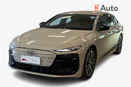 keltainen Audi A6 e-tron 2025 kuva 1.