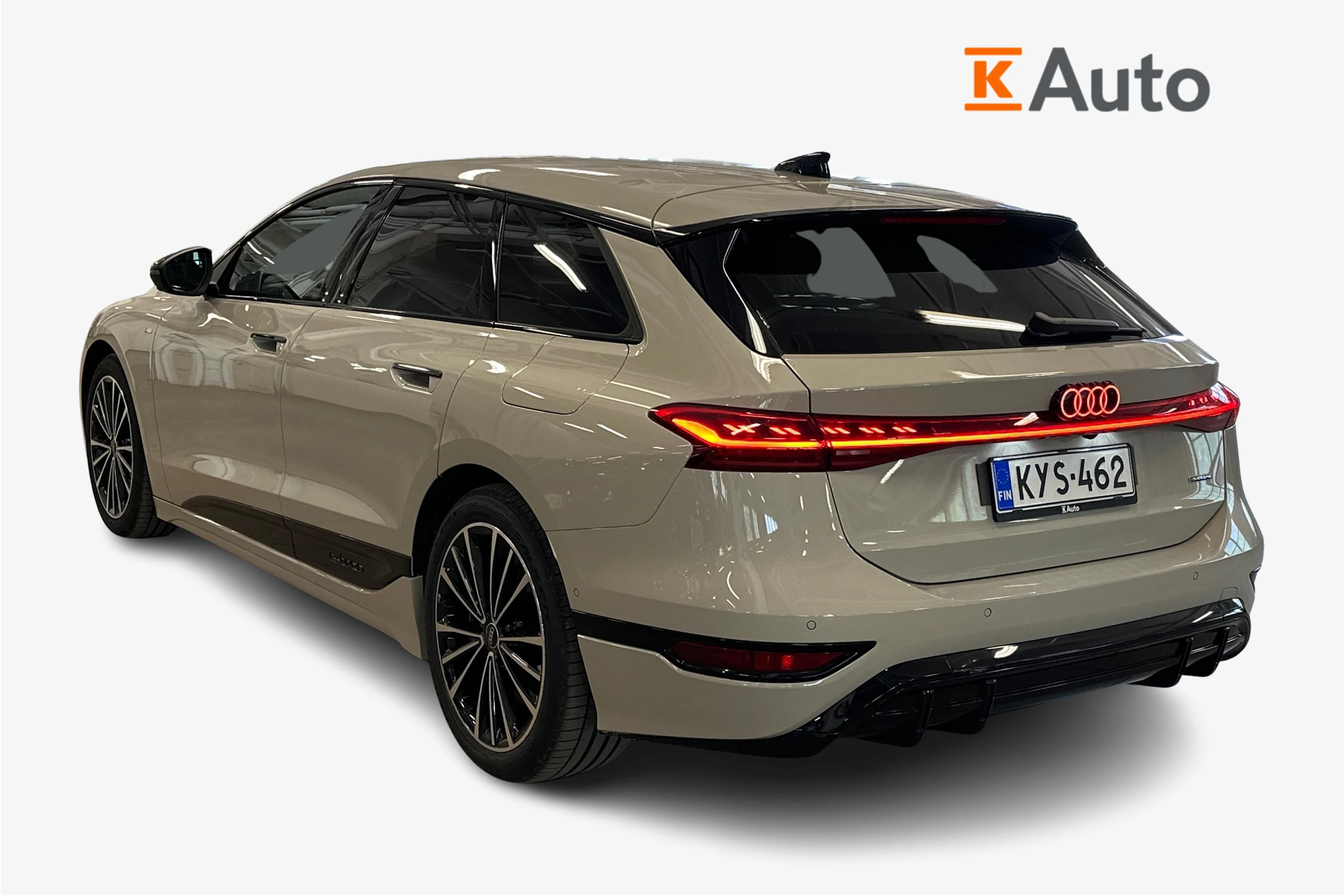 keltainen Audi A6 e-tron 2025 kuva 2.