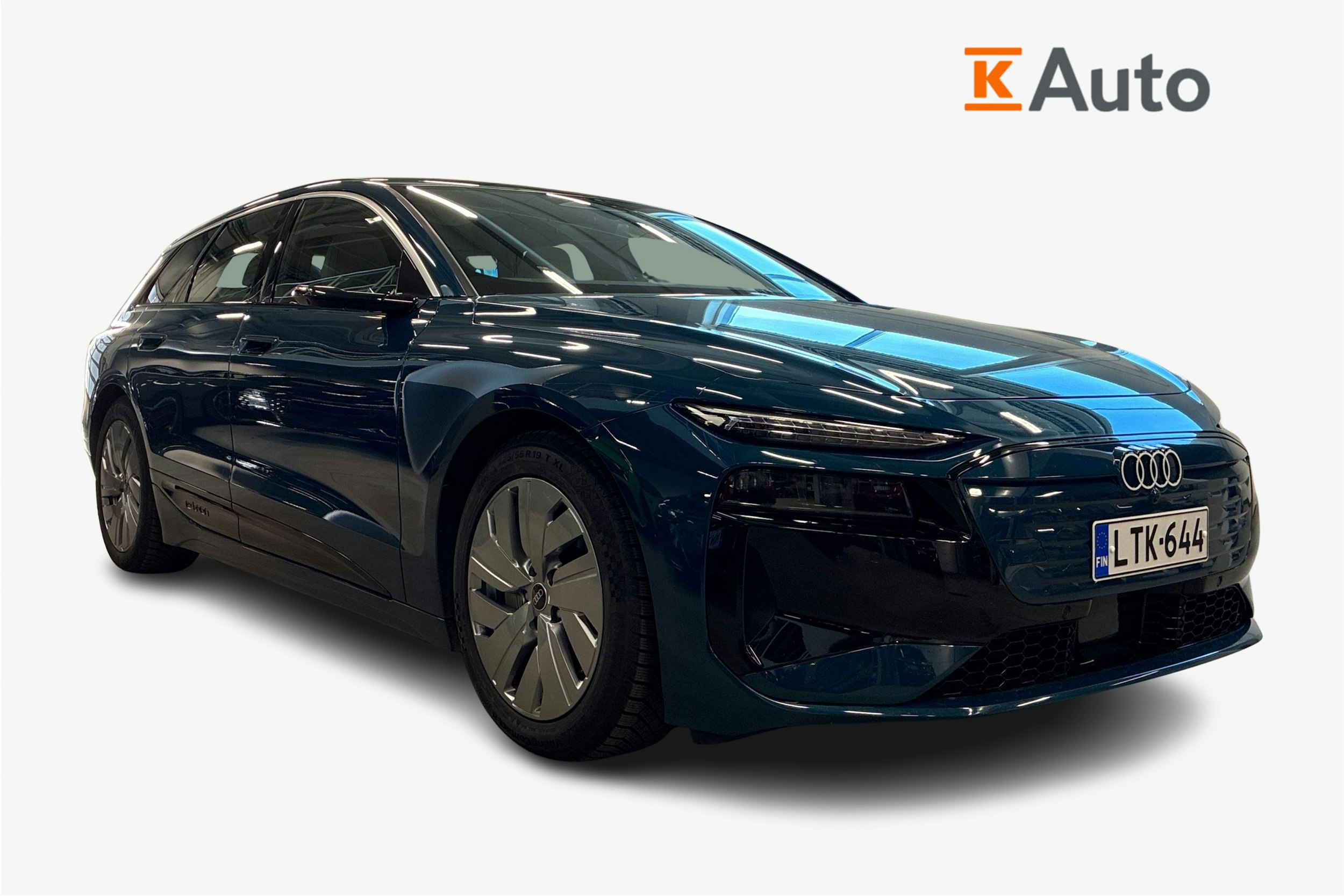sininen Audi A6 e-tron 2025 kuva 1.