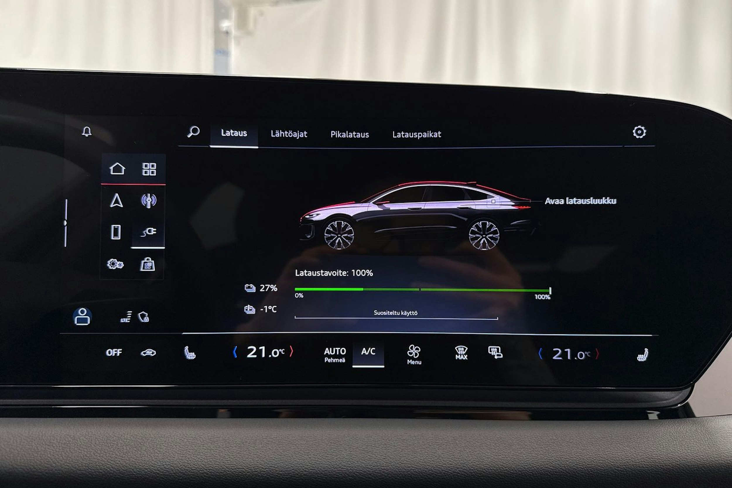 harmaa Audi A6 e-tron 2026 kuva 33.