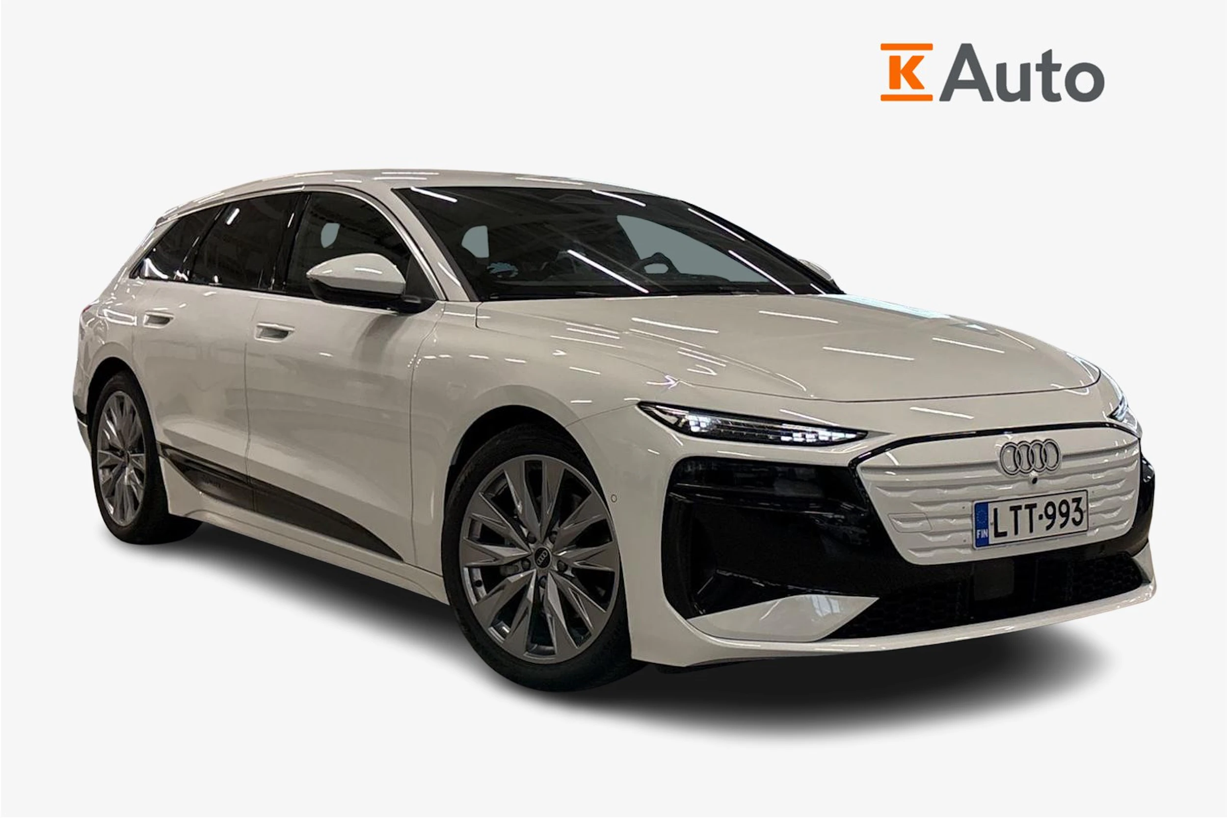 valkoinen Audi A6 e-tron 2025 kuva 1.
