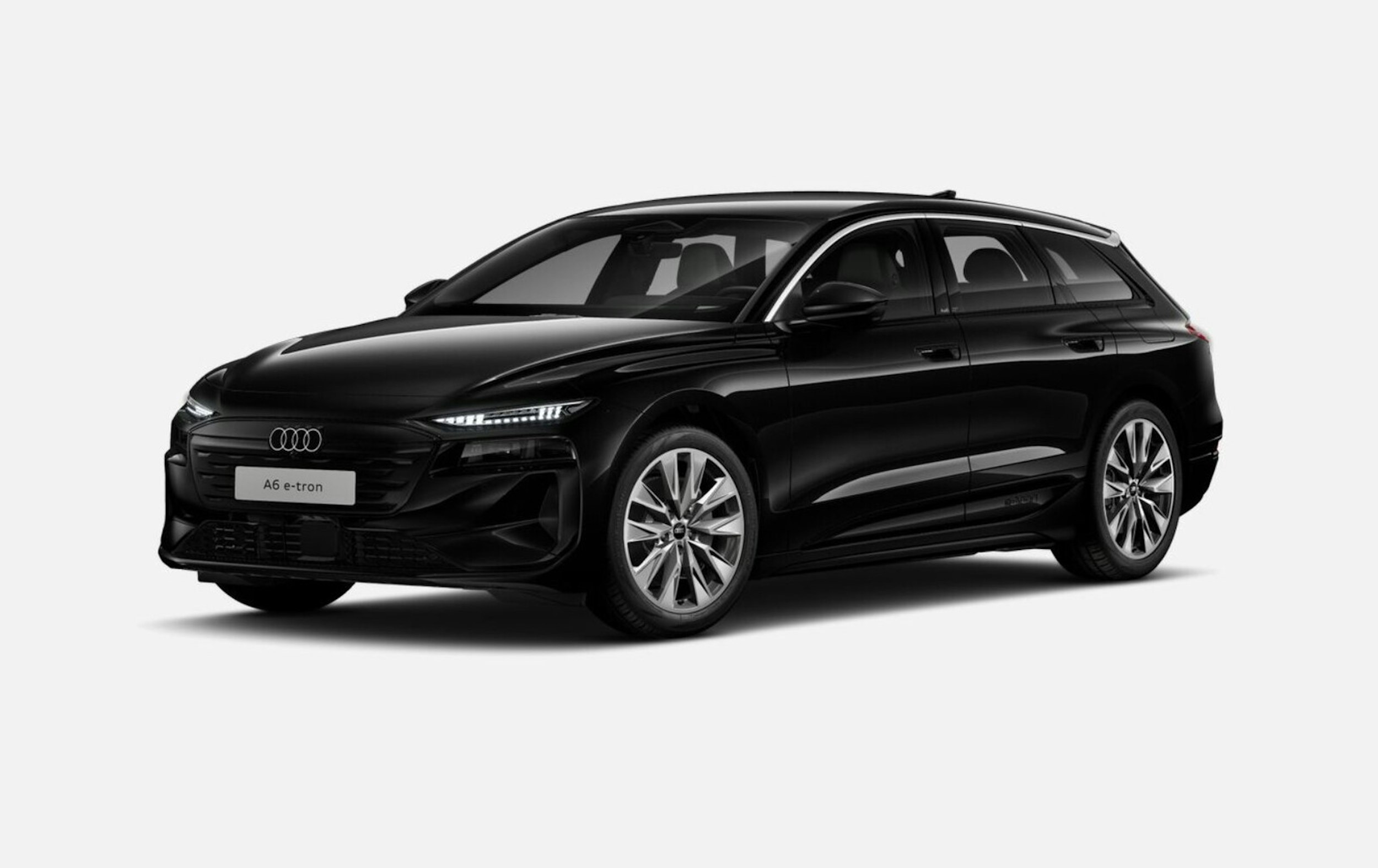 met. musta Audi A6 e-tron 2025 kuva 1.
