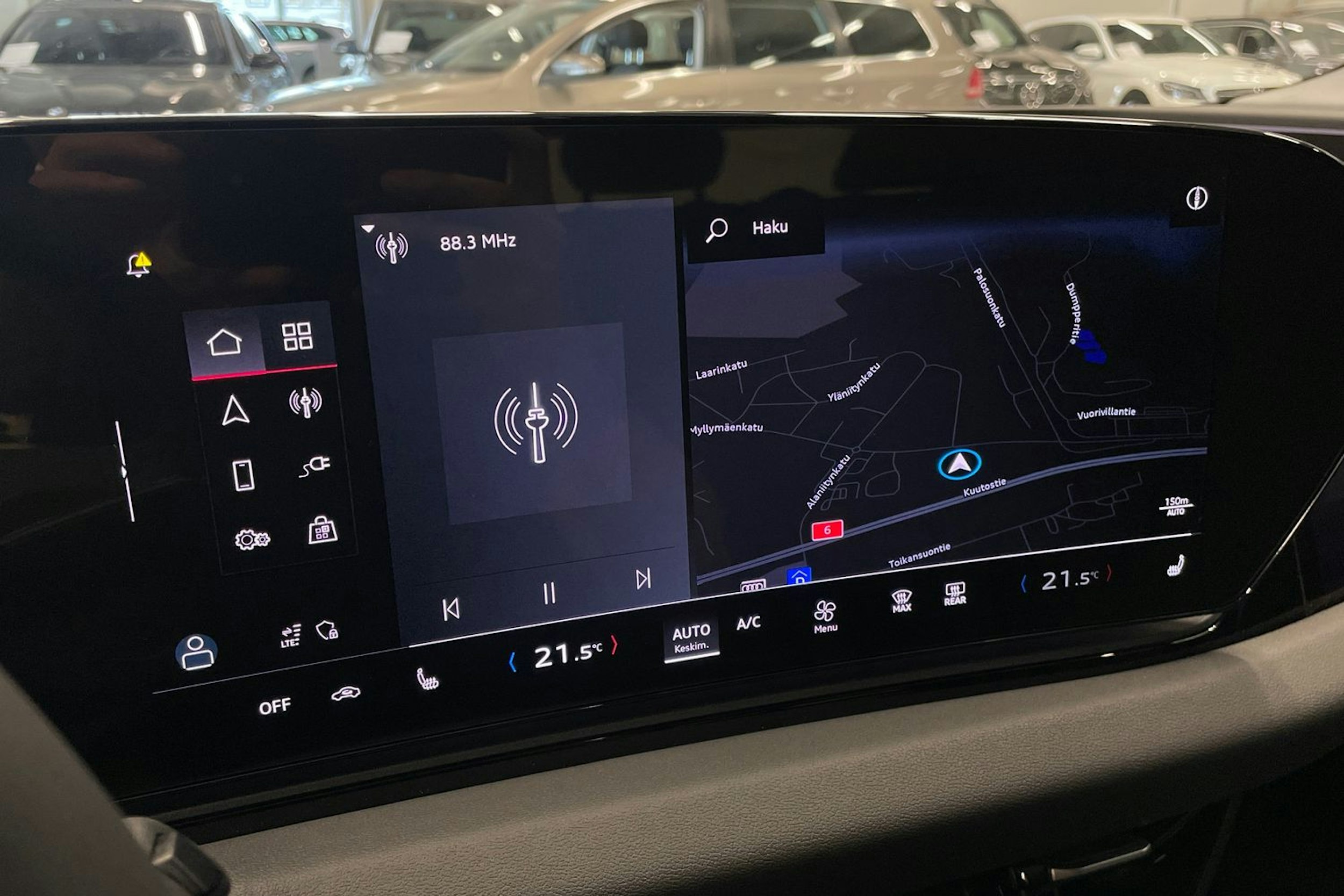 valkoinen Audi A6 e-tron 2025 kuva 17.