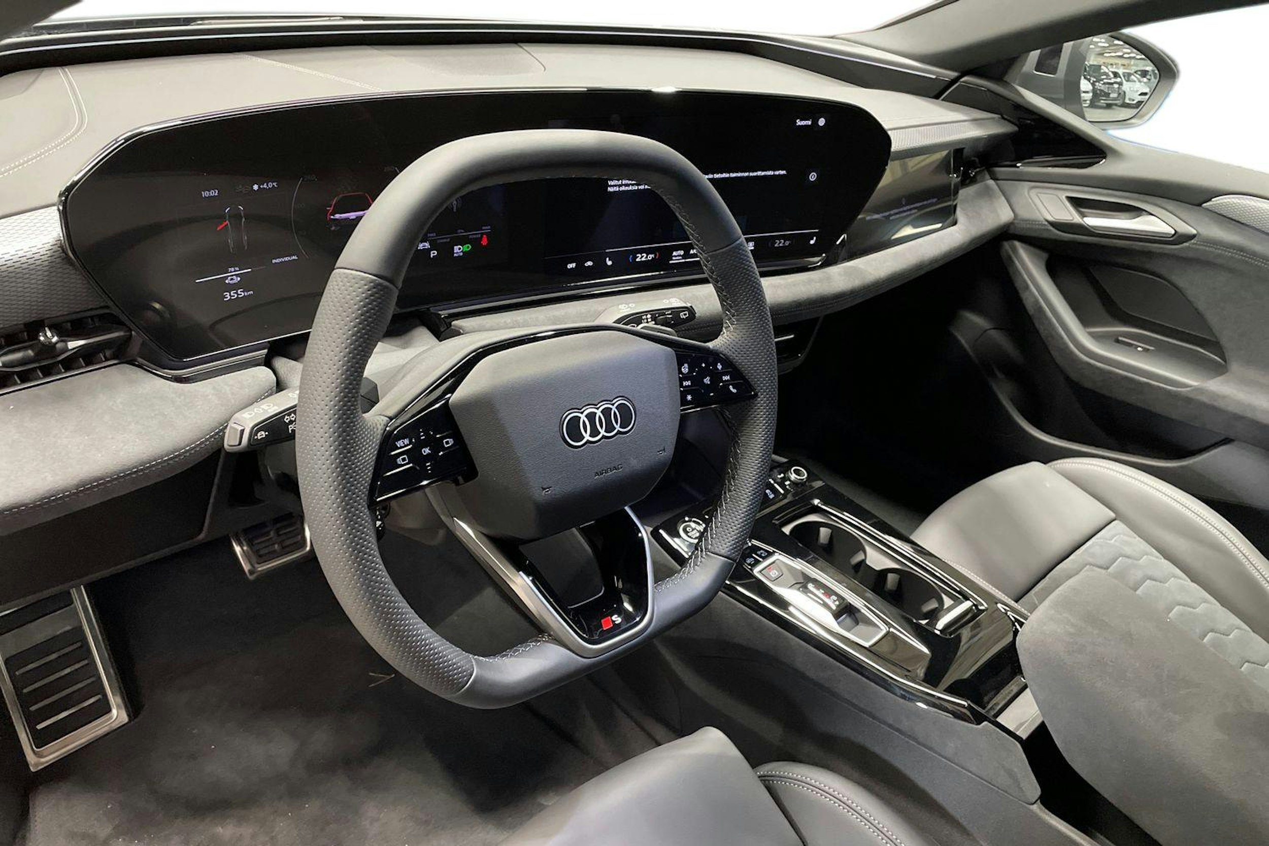 taifun harmaa Audi A6 e-tron 2025 kuva 7.