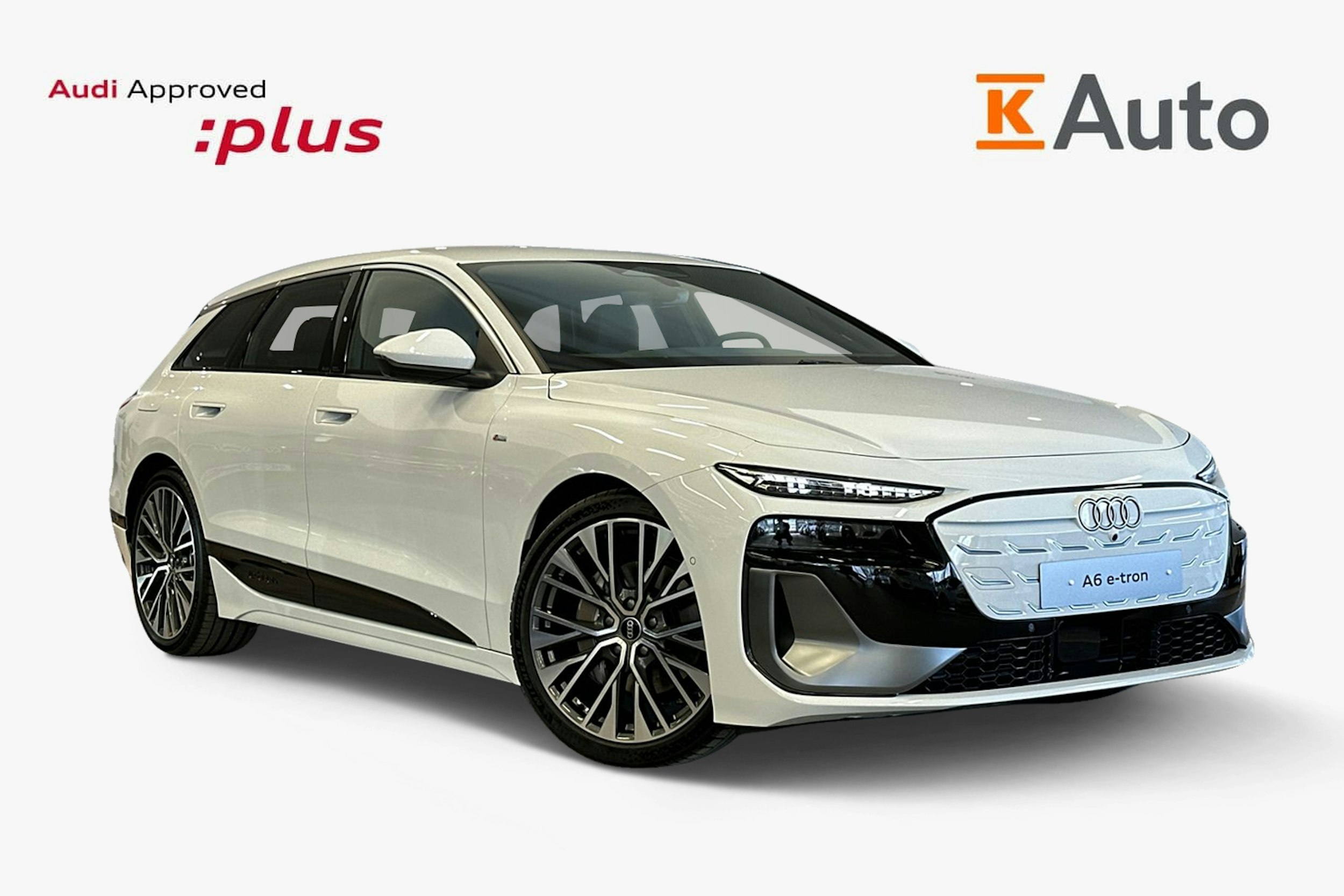 met. valkoinen Audi A6 e-tron 2025 kuva 1.