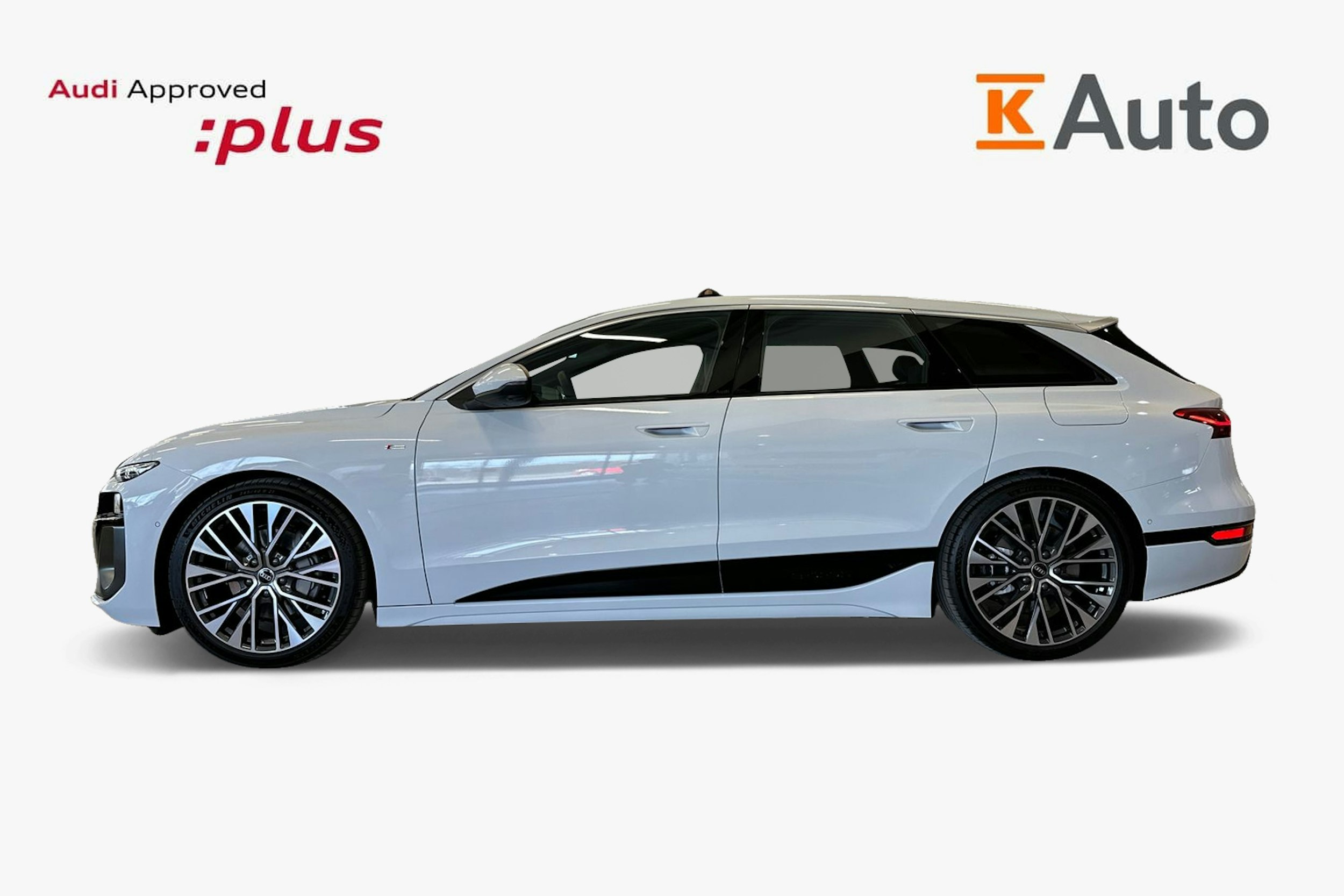 met. valkoinen Audi A6 e-tron 2025 kuva 5.