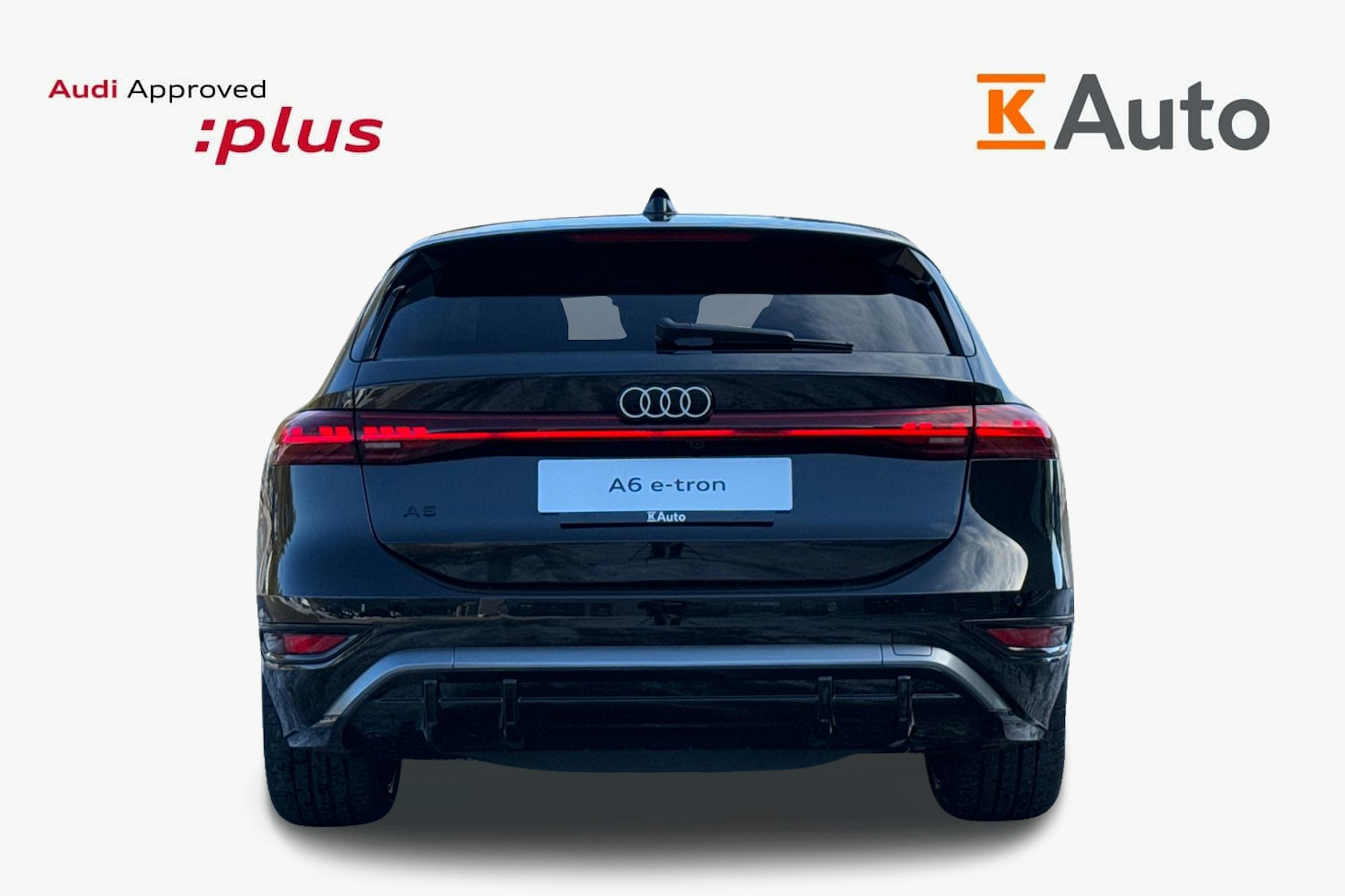 musta Audi A6 e-tron 2025 kuva 3.