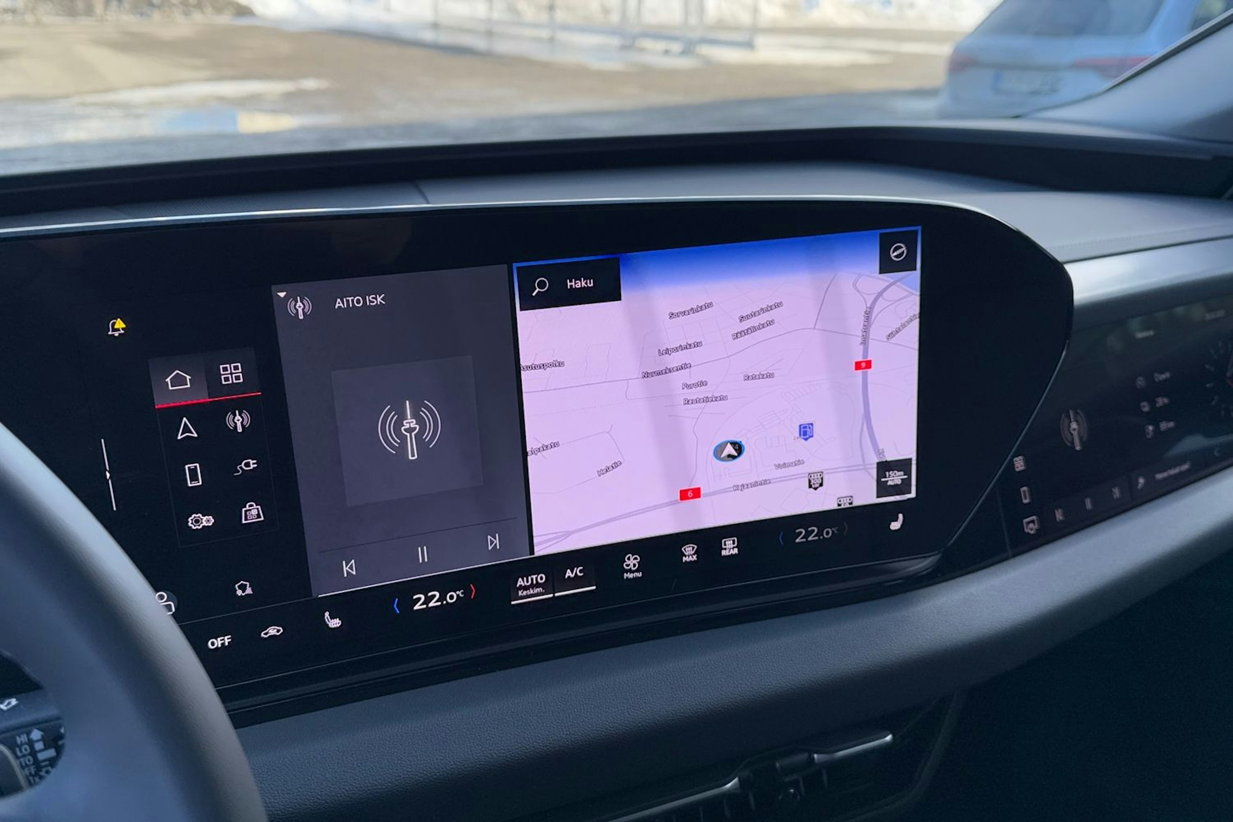 musta Audi A6 e-tron 2025 kuva 12.