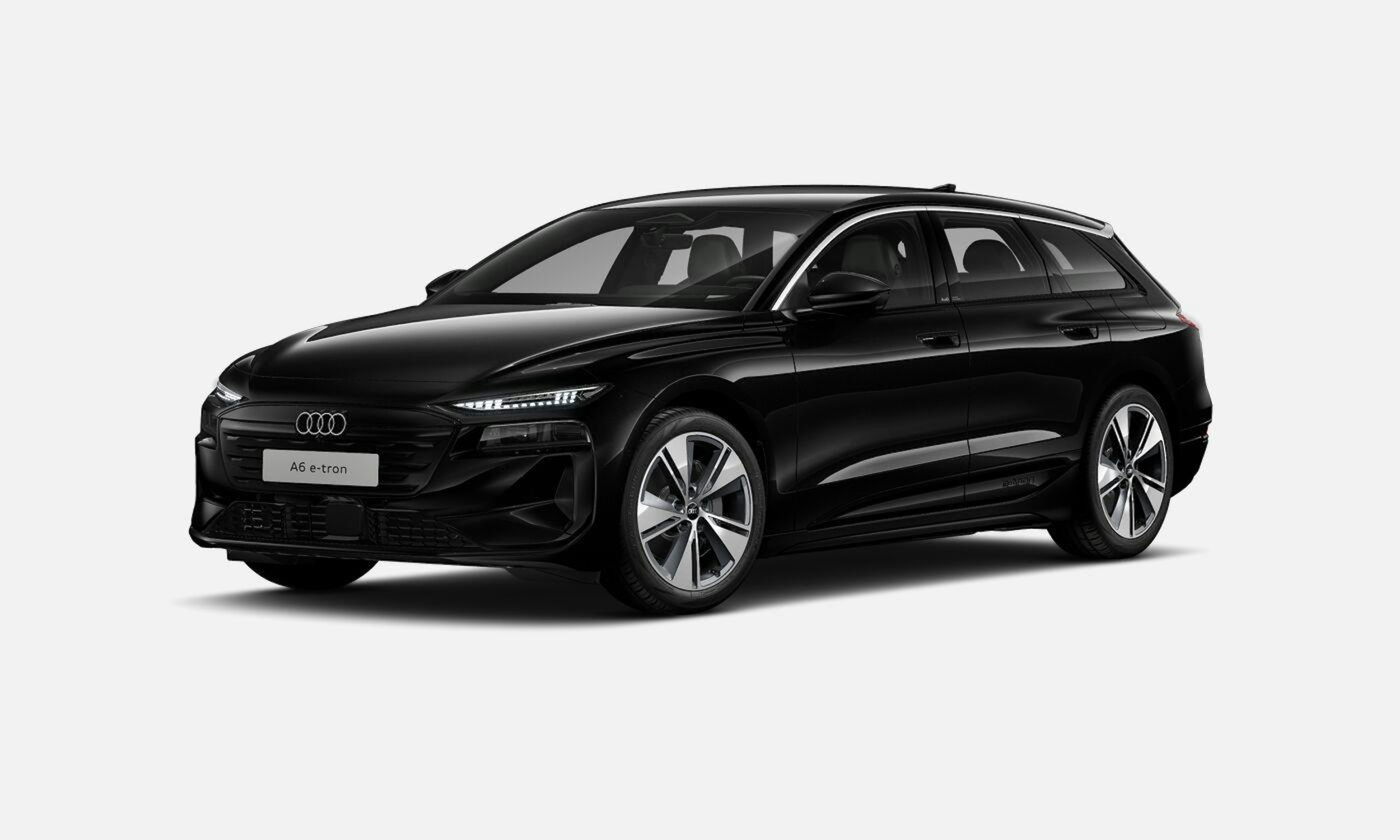 musta Audi A6 e-tron 2025 kuva 1.