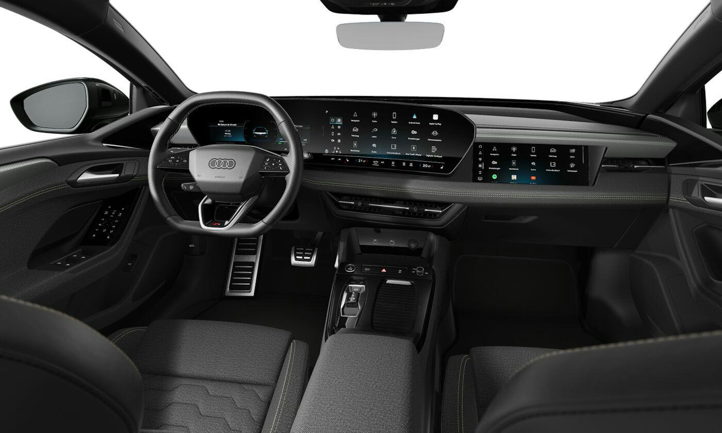 musta Audi A6 e-tron 2025 kuva 5.