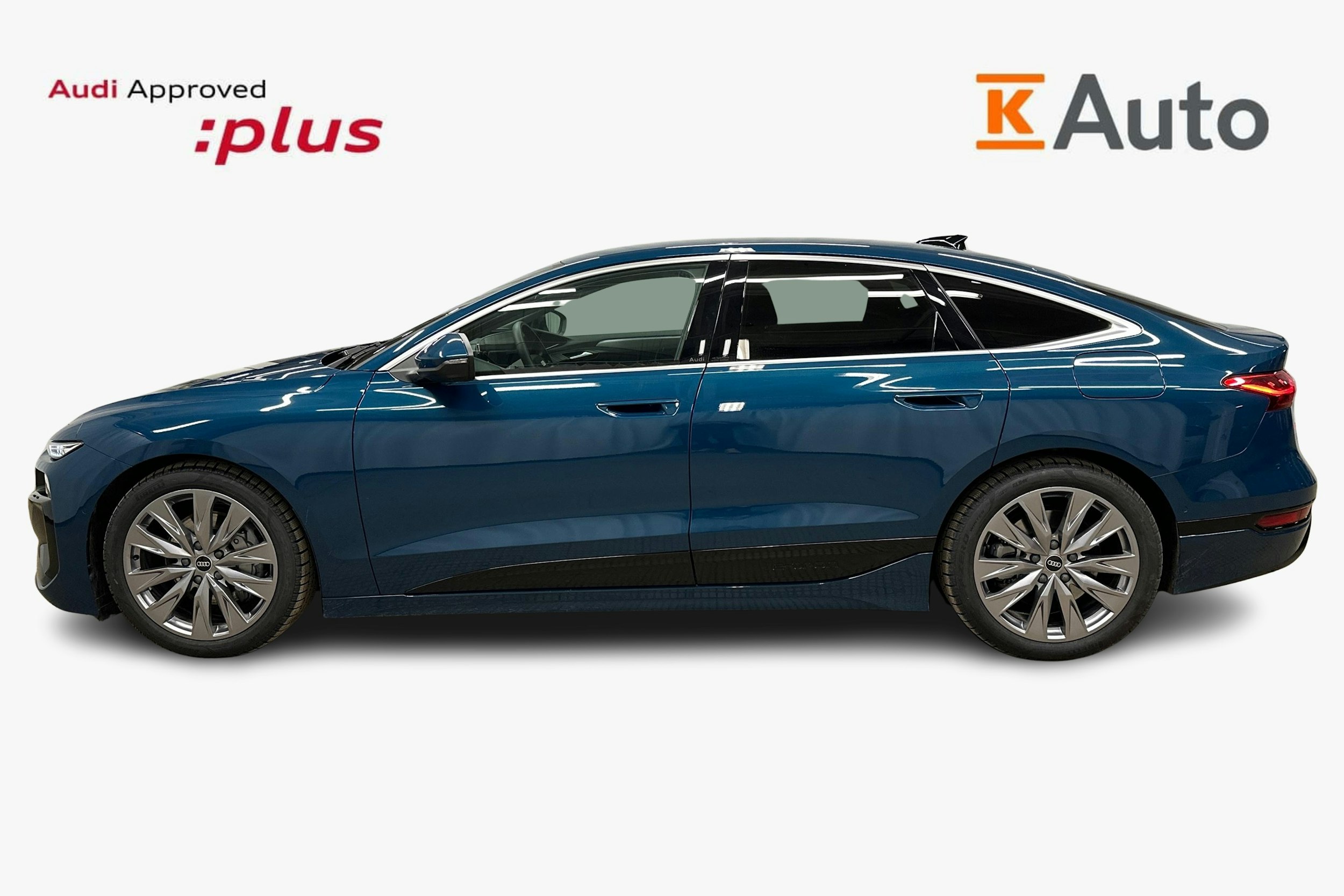 sininen Audi A6 e-tron 2025 kuva 6.