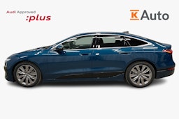 sininen Audi A6 e-tron 2025 kuva 6.