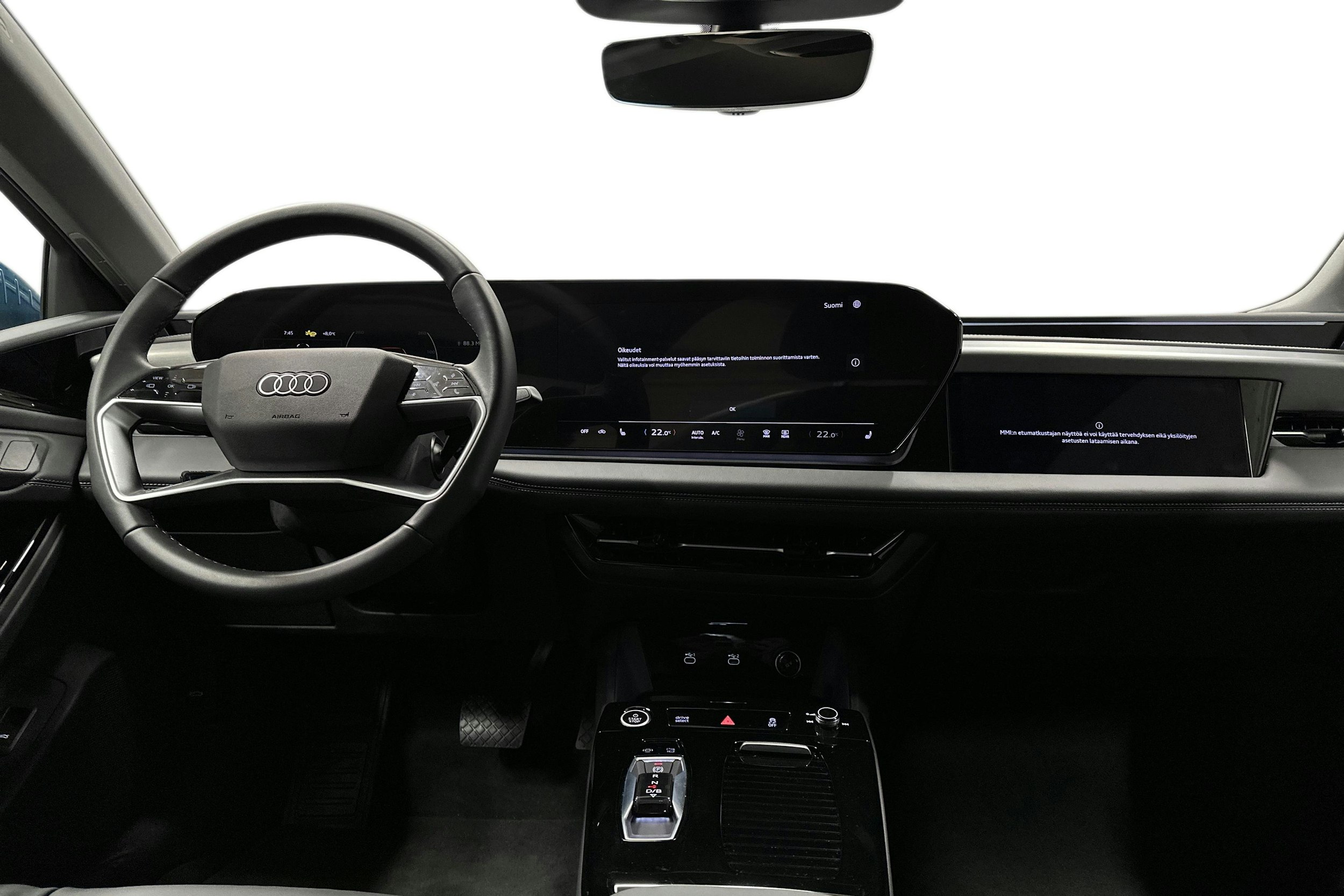 sininen Audi A6 e-tron 2025 kuva 9.