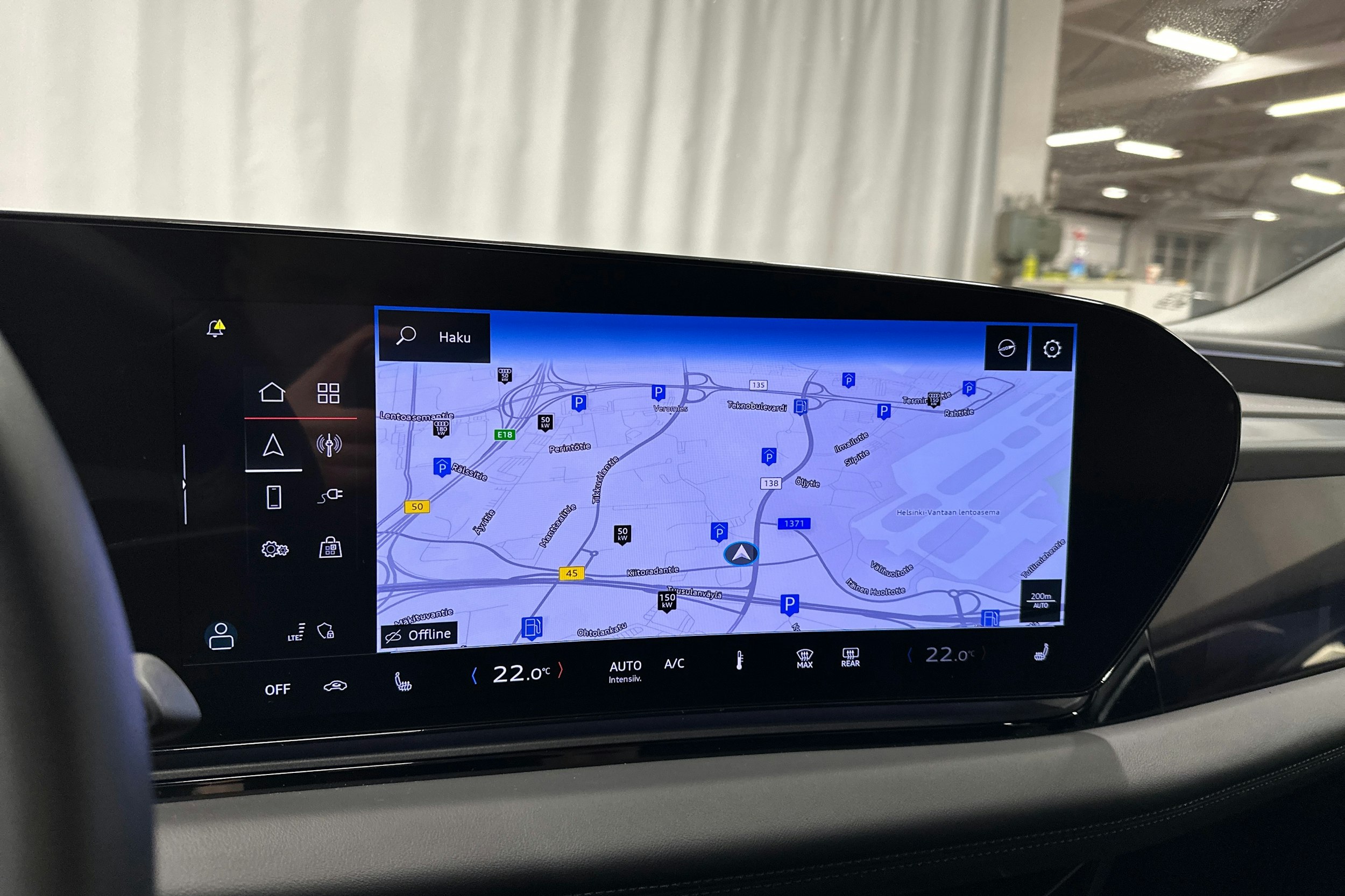 sininen Audi A6 e-tron 2025 kuva 17.