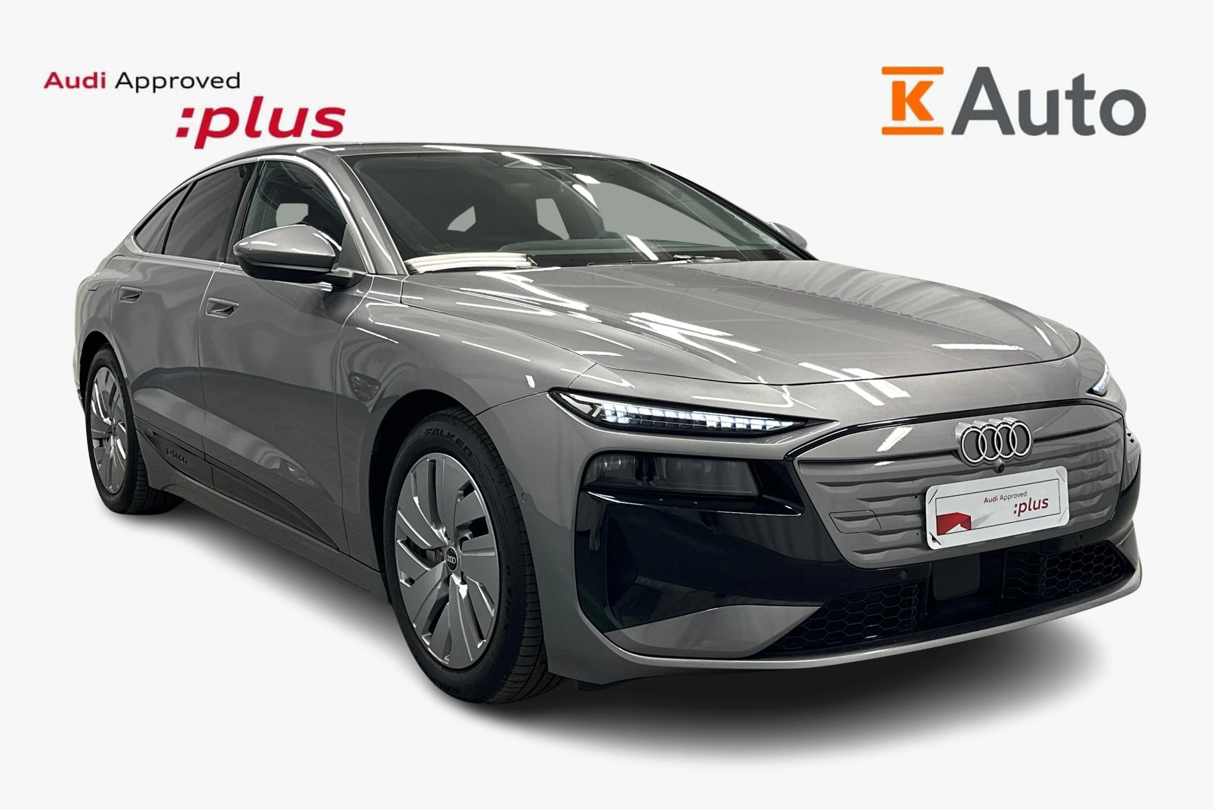 harmaa Audi A6 e-tron 2025 kuva 1.