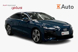 sininen Audi A6 e-tron 2025 kuva 1.