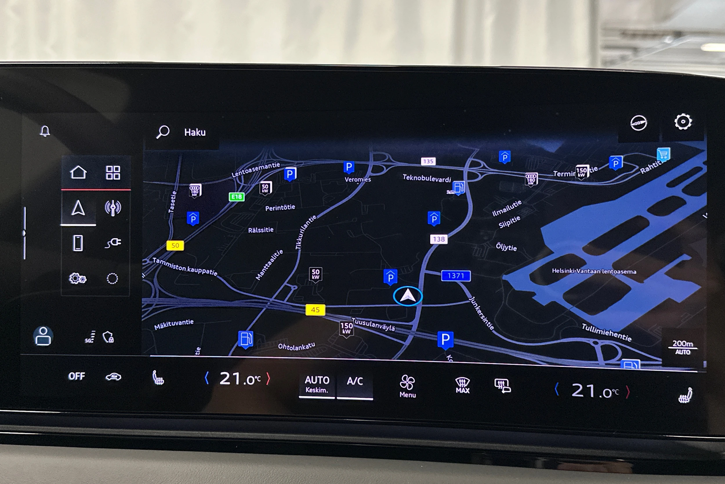 sininen Audi A6 e-tron 2025 kuva 25.